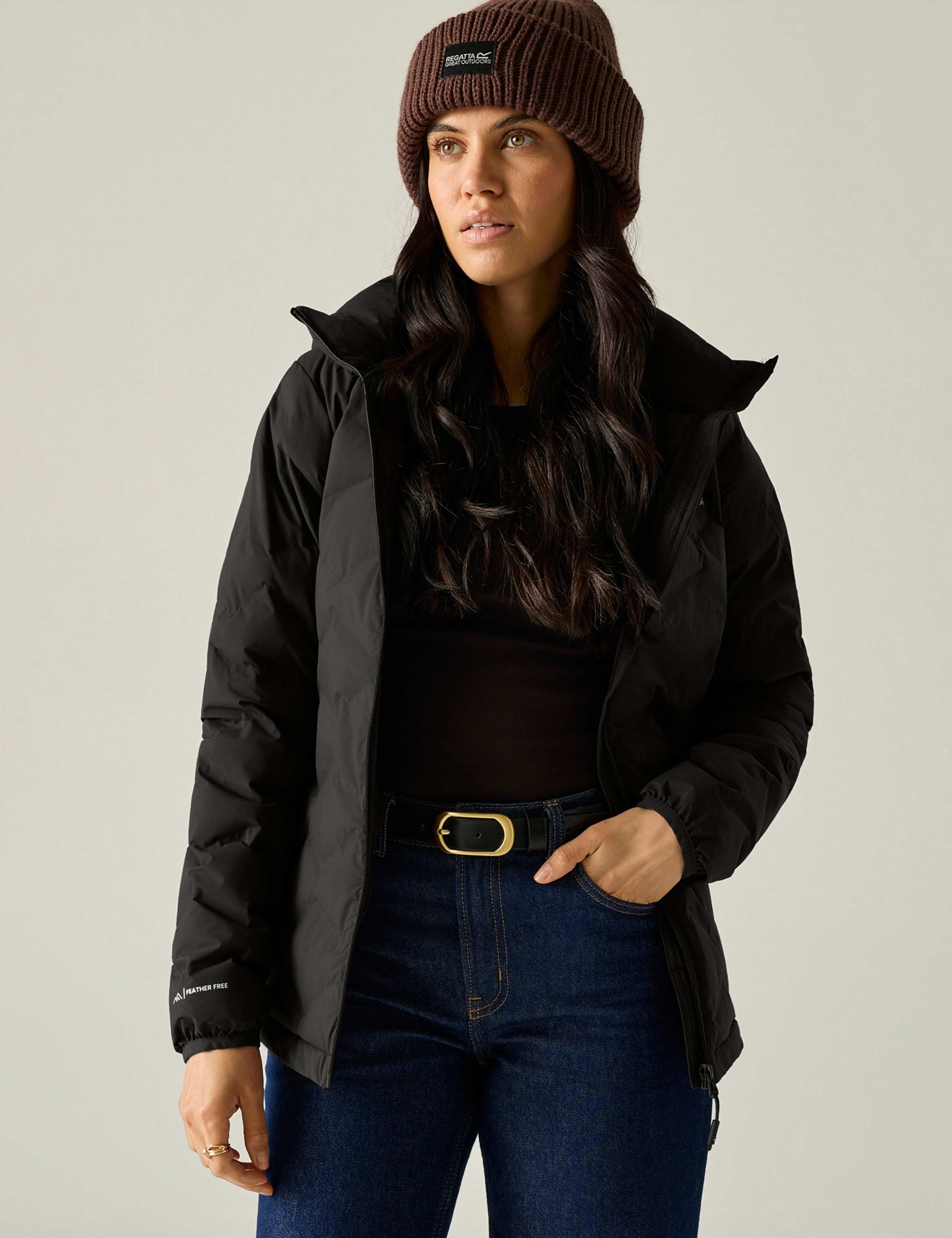 Deyla Water Repellent Hooded Quilted Jacket 3 of 7