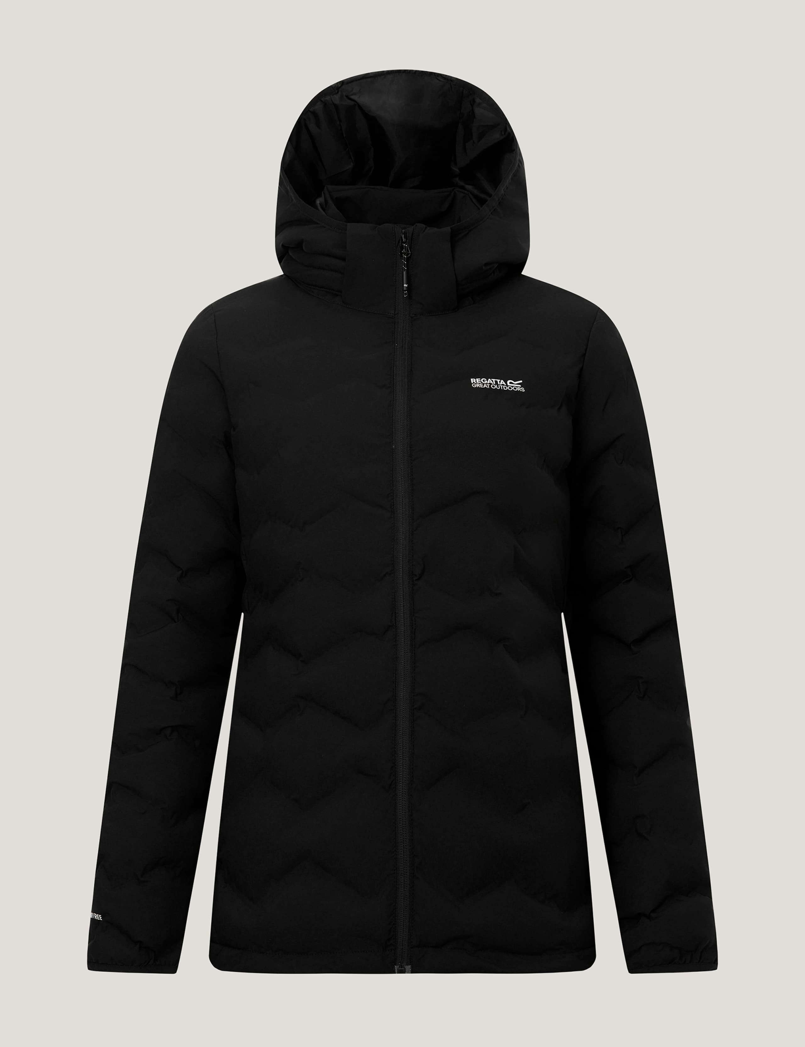 Deyla Water Repellent Hooded Quilted Jacket 2 of 7