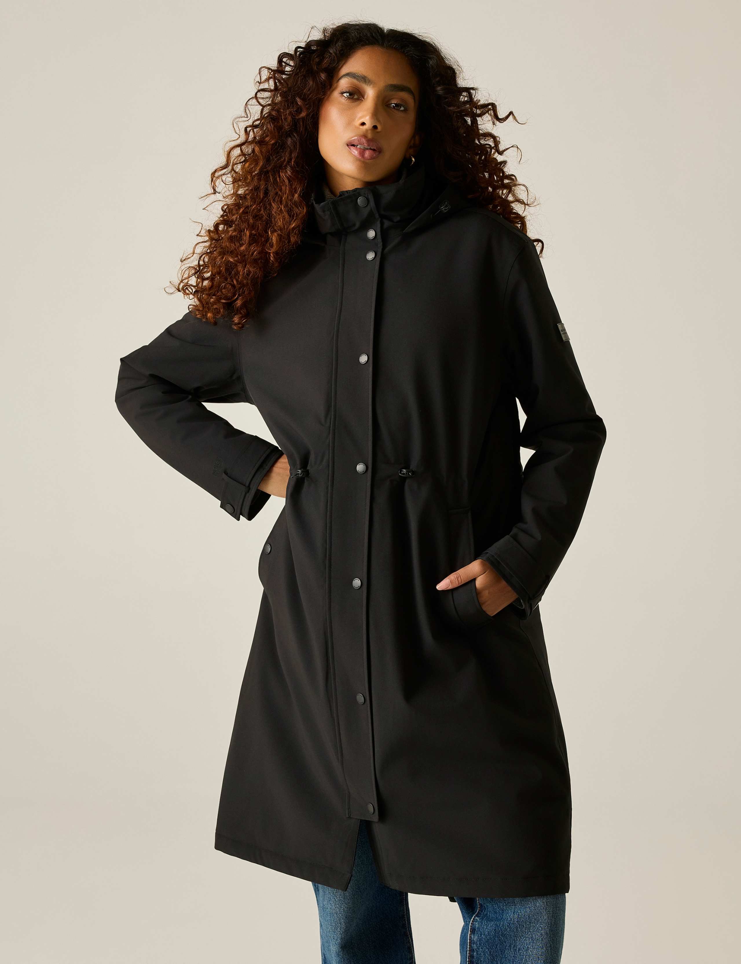 Yasira Hooded Padded Longline Jacket 3 of 7