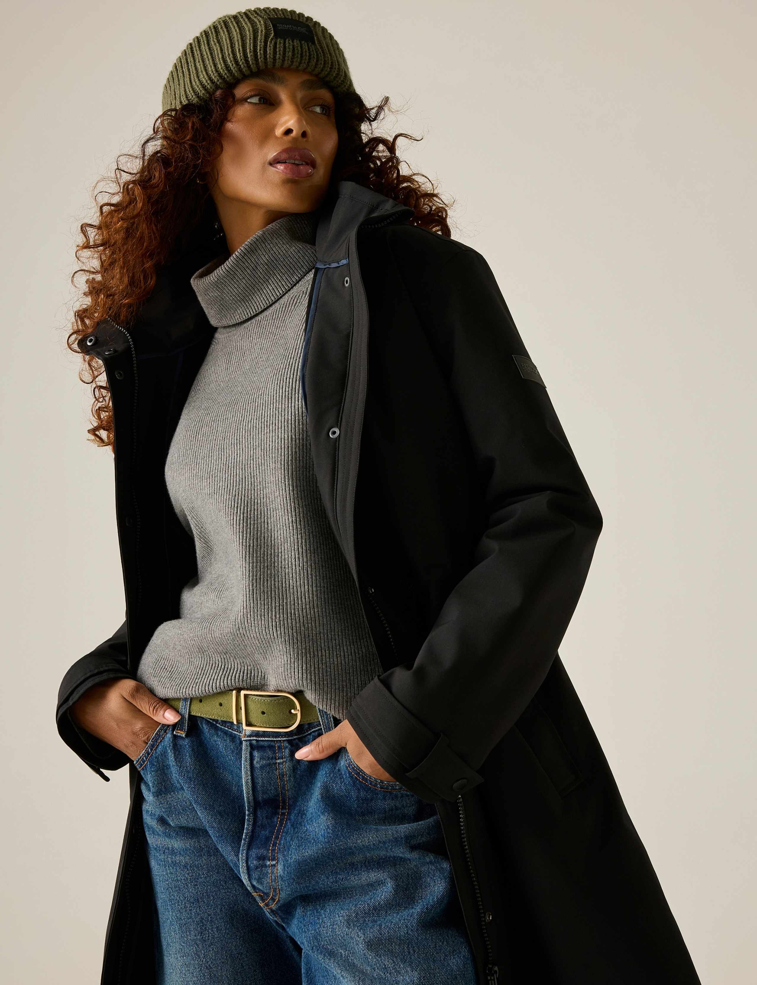 Yasira Hooded Padded Longline Jacket 6 of 7