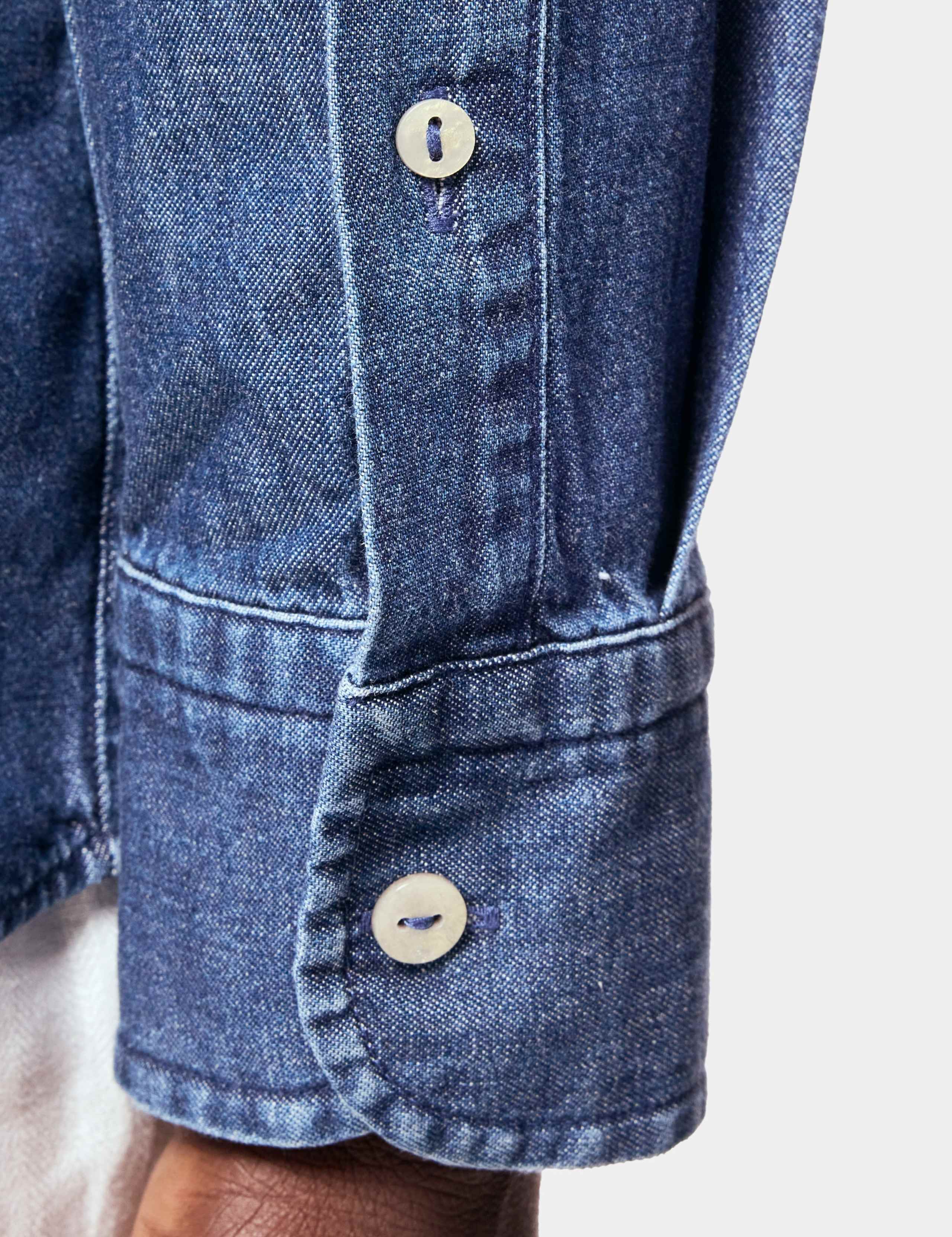 Slim Fit Denim Shirt 6 of 6