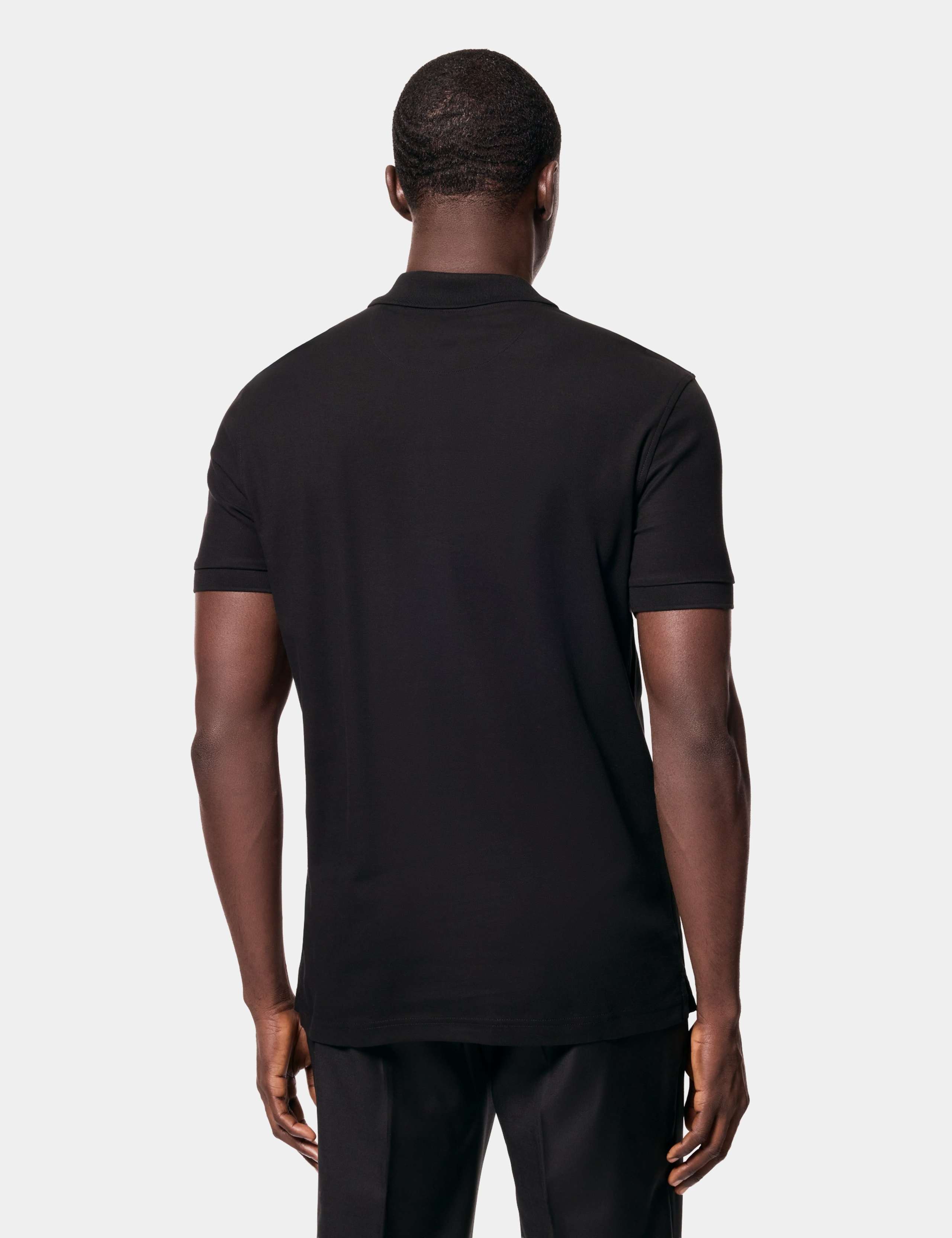 Pure Mercerised Cotton Pique Polo Shirt 3 of 5
