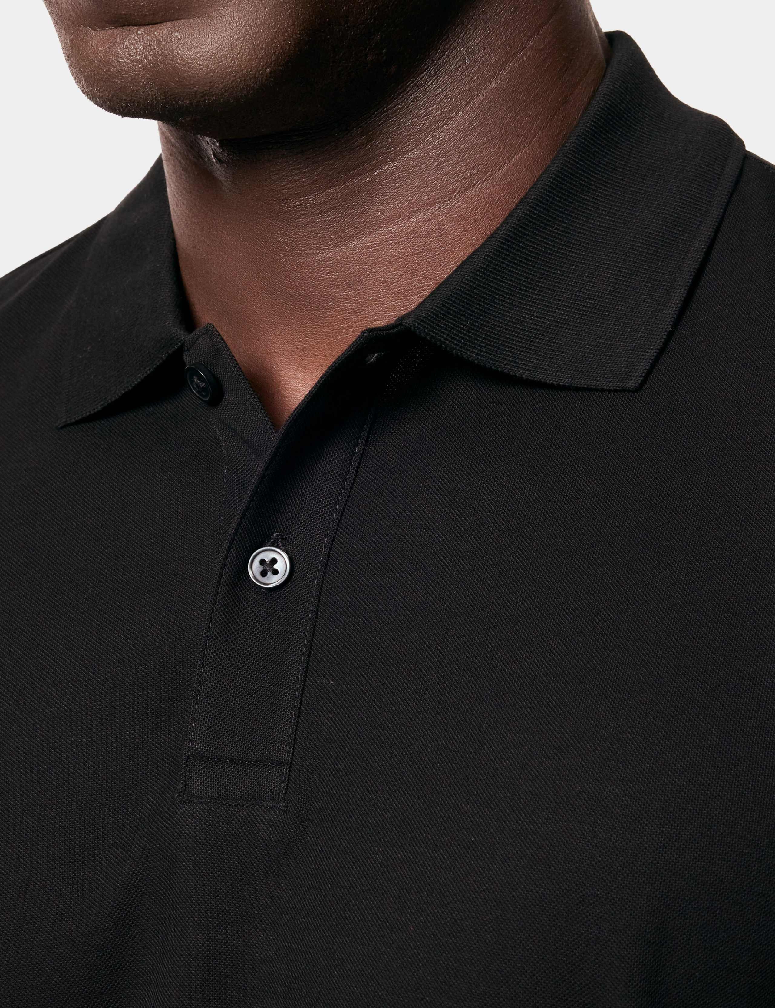 Pure Mercerised Cotton Pique Polo Shirt 5 of 5