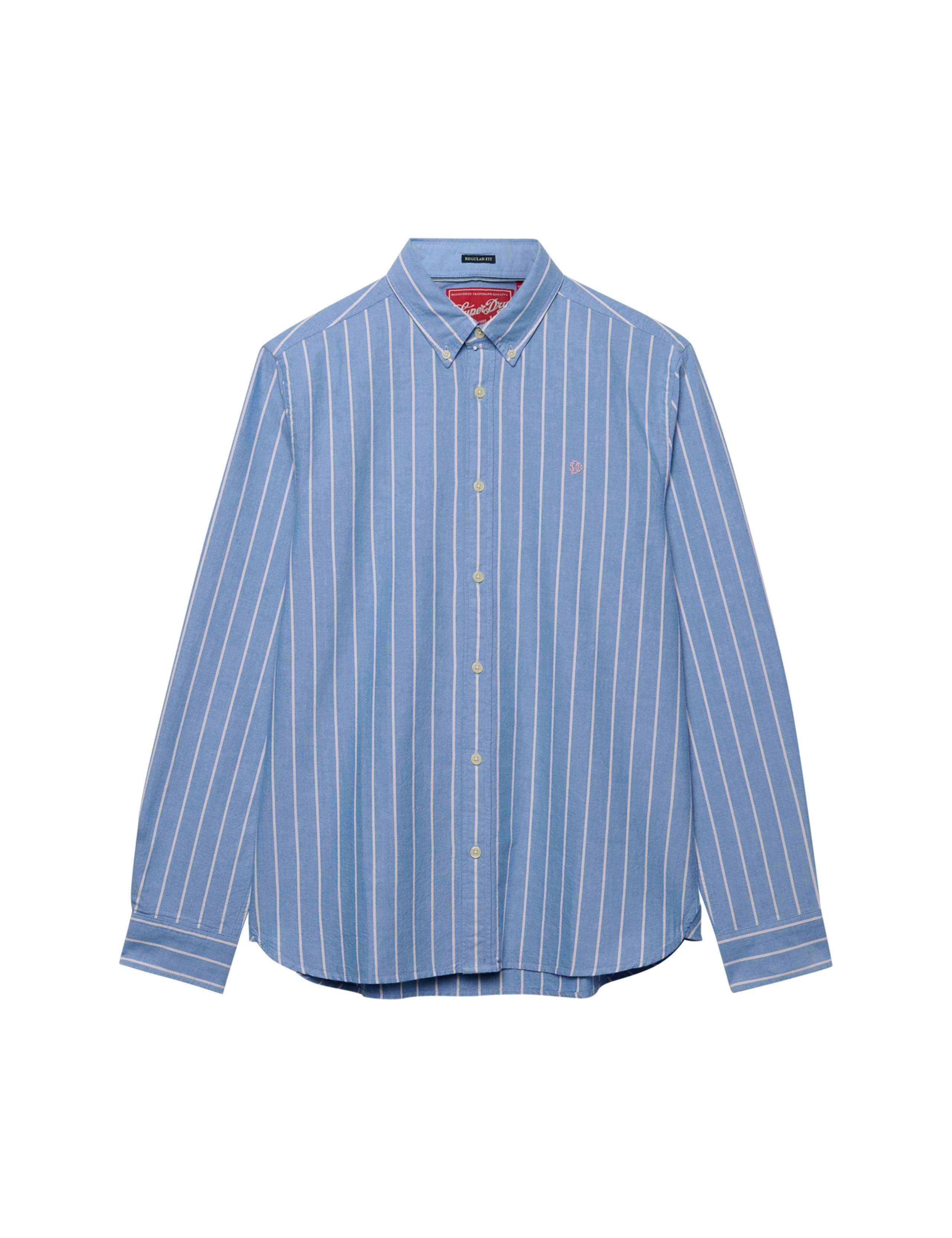 Relaxed Fit Preppy Oxford Long Sleeve Shirt 2 of 7