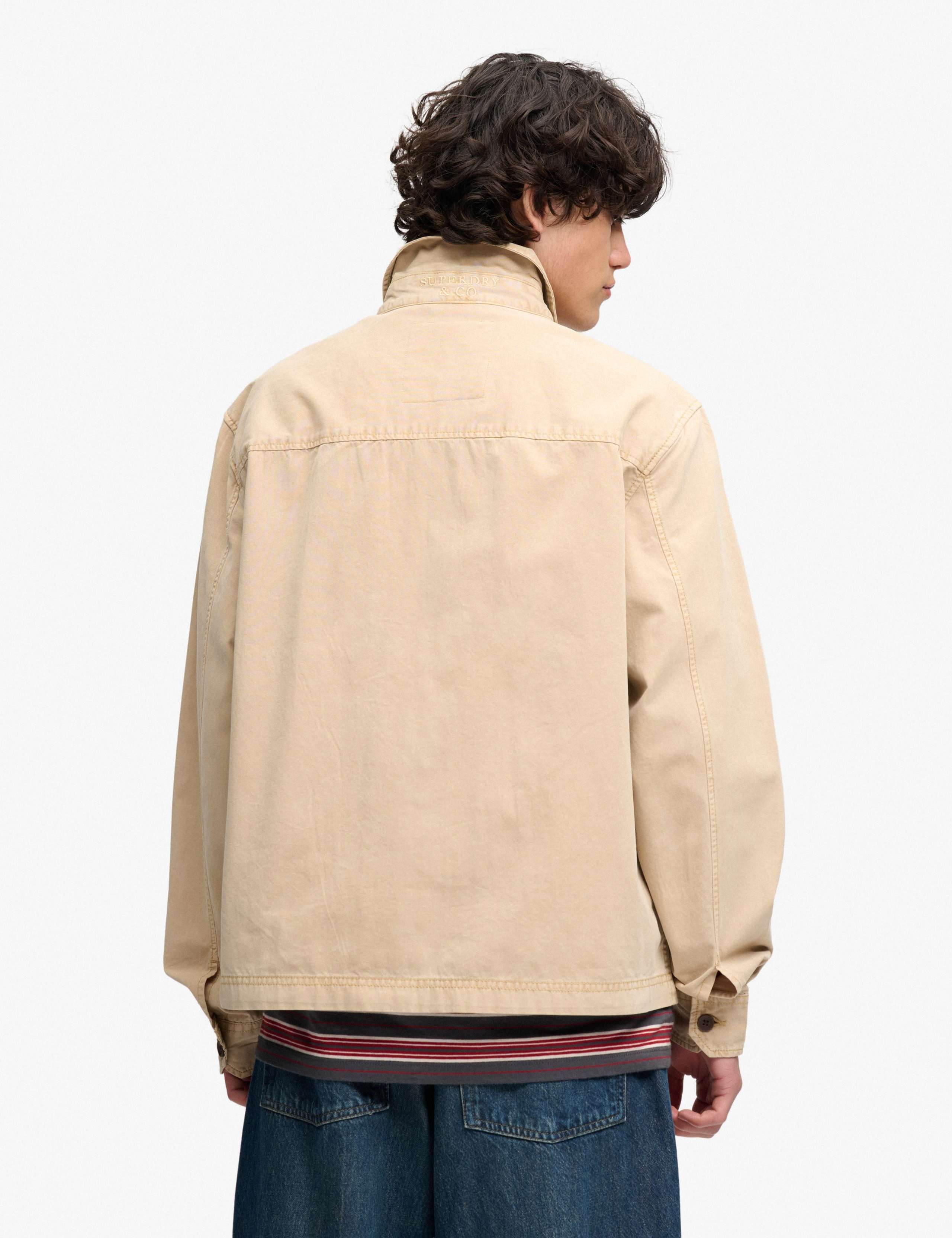 Pure Cotton Lightweight Harrington Jacket 4 of 7