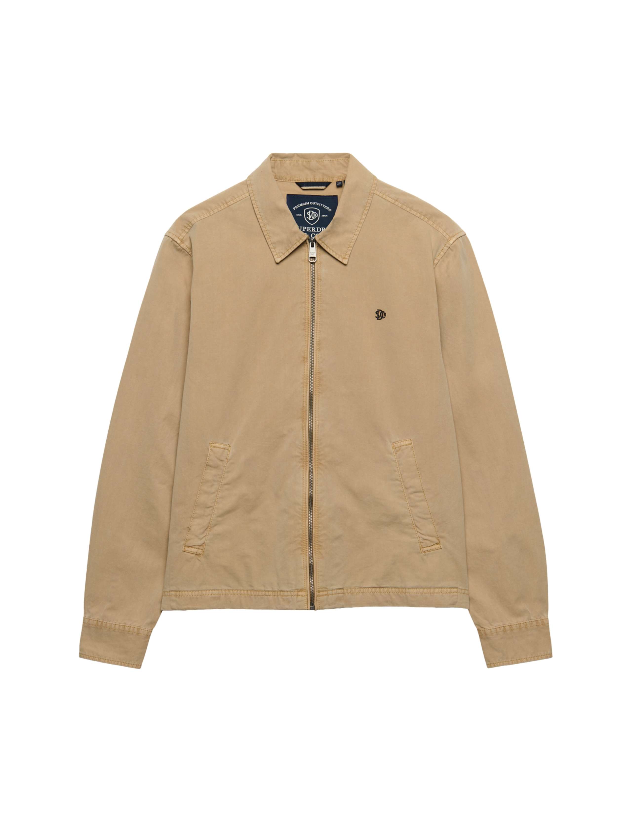 Pure Cotton Lightweight Harrington Jacket 2 of 7