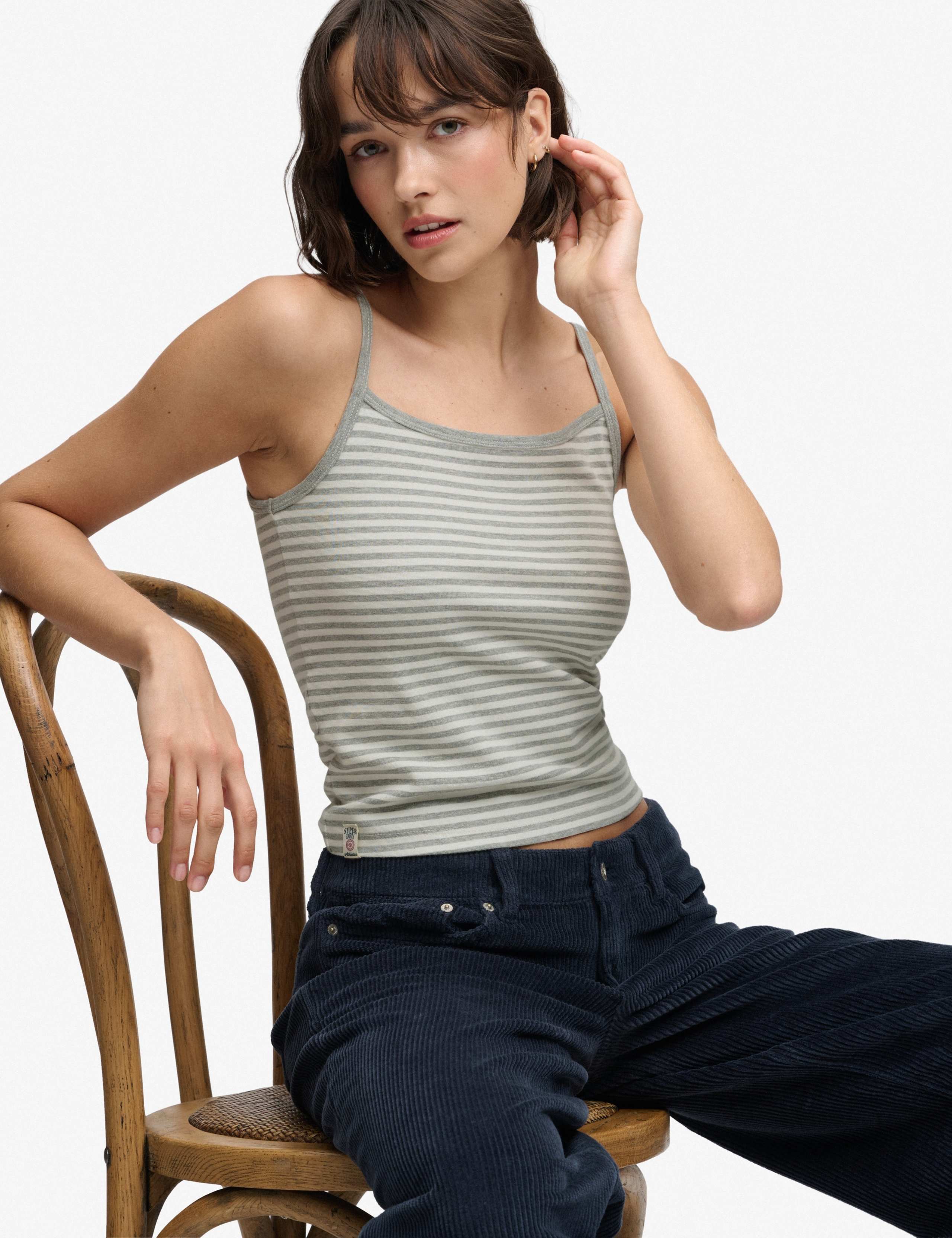 Cotton Rich Striped Cami Top 6 of 6