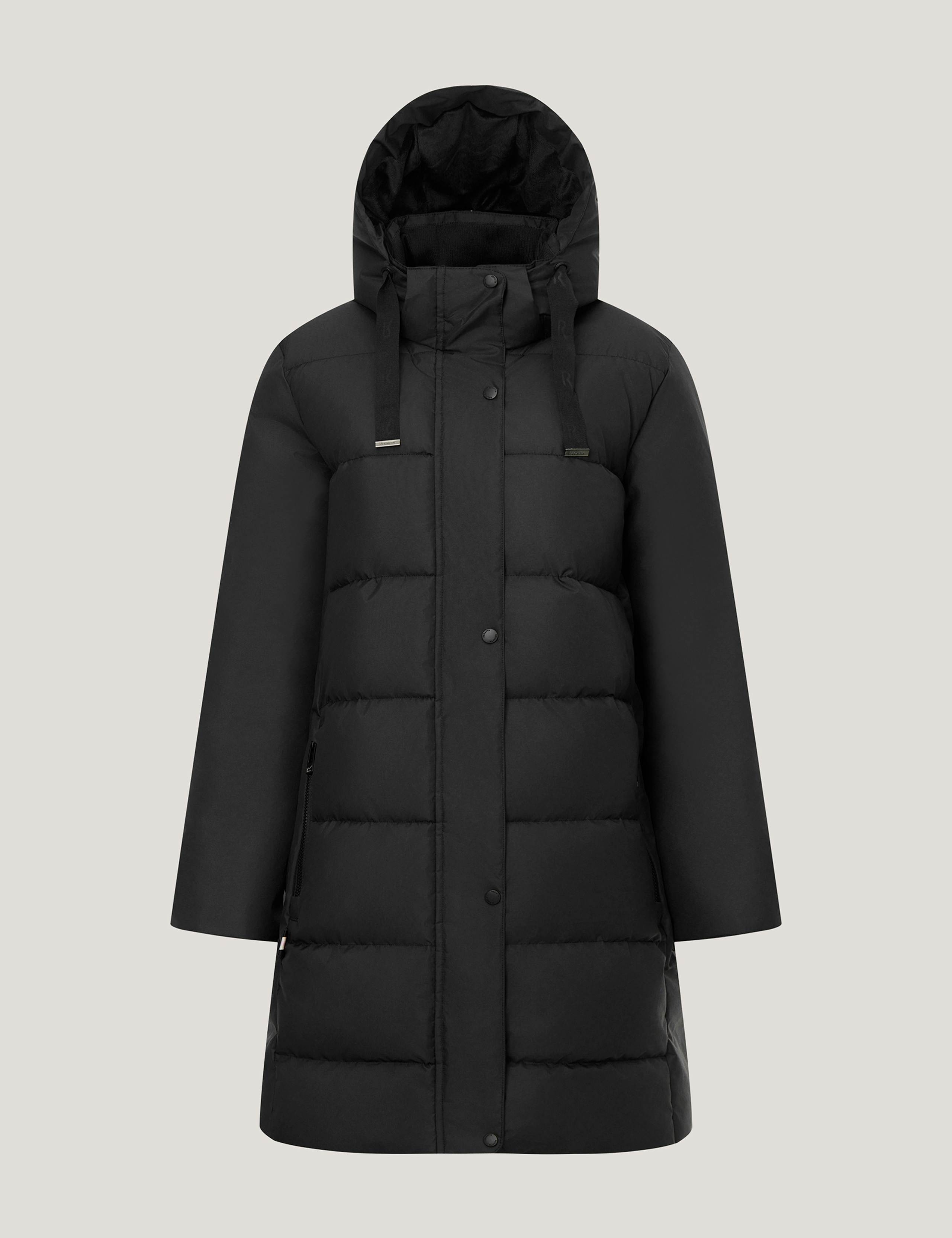 Eryn Hooded Quilted Padded Longline Jacket 2 of 7