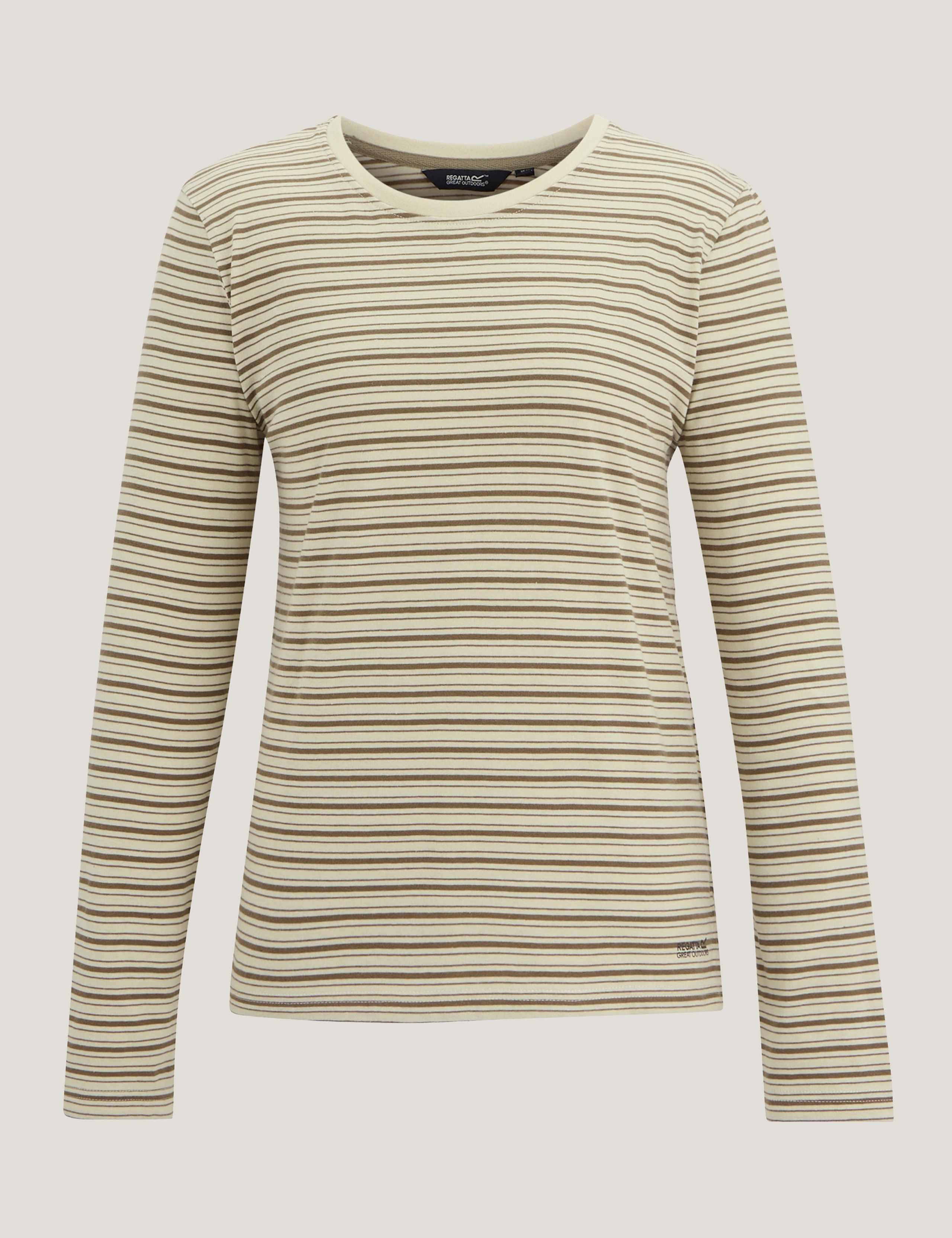 Federica Jersey Striped Top 2 of 7