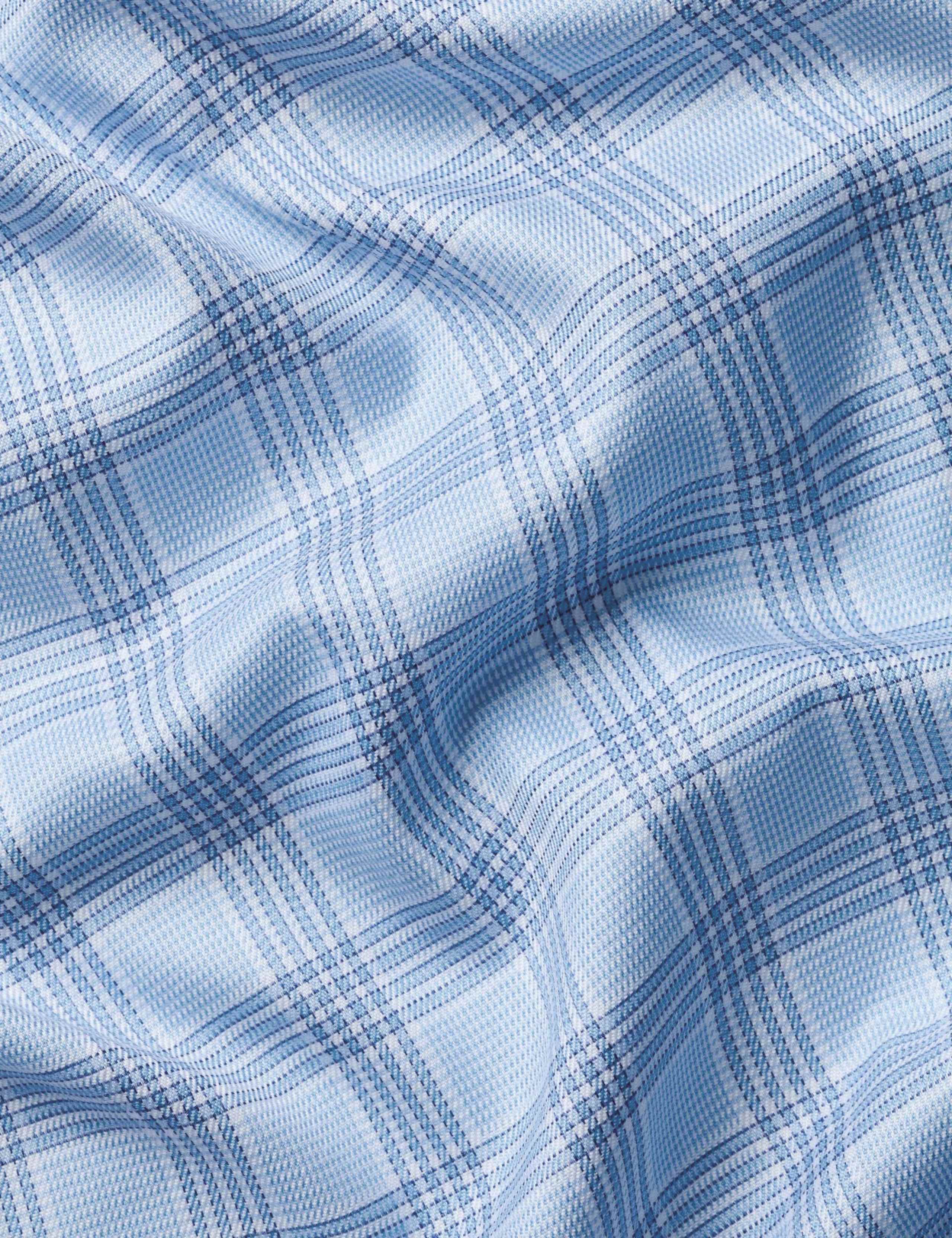 Slim Fit Pure Egyptian Cotton Twill Check Shirt 7 of 7