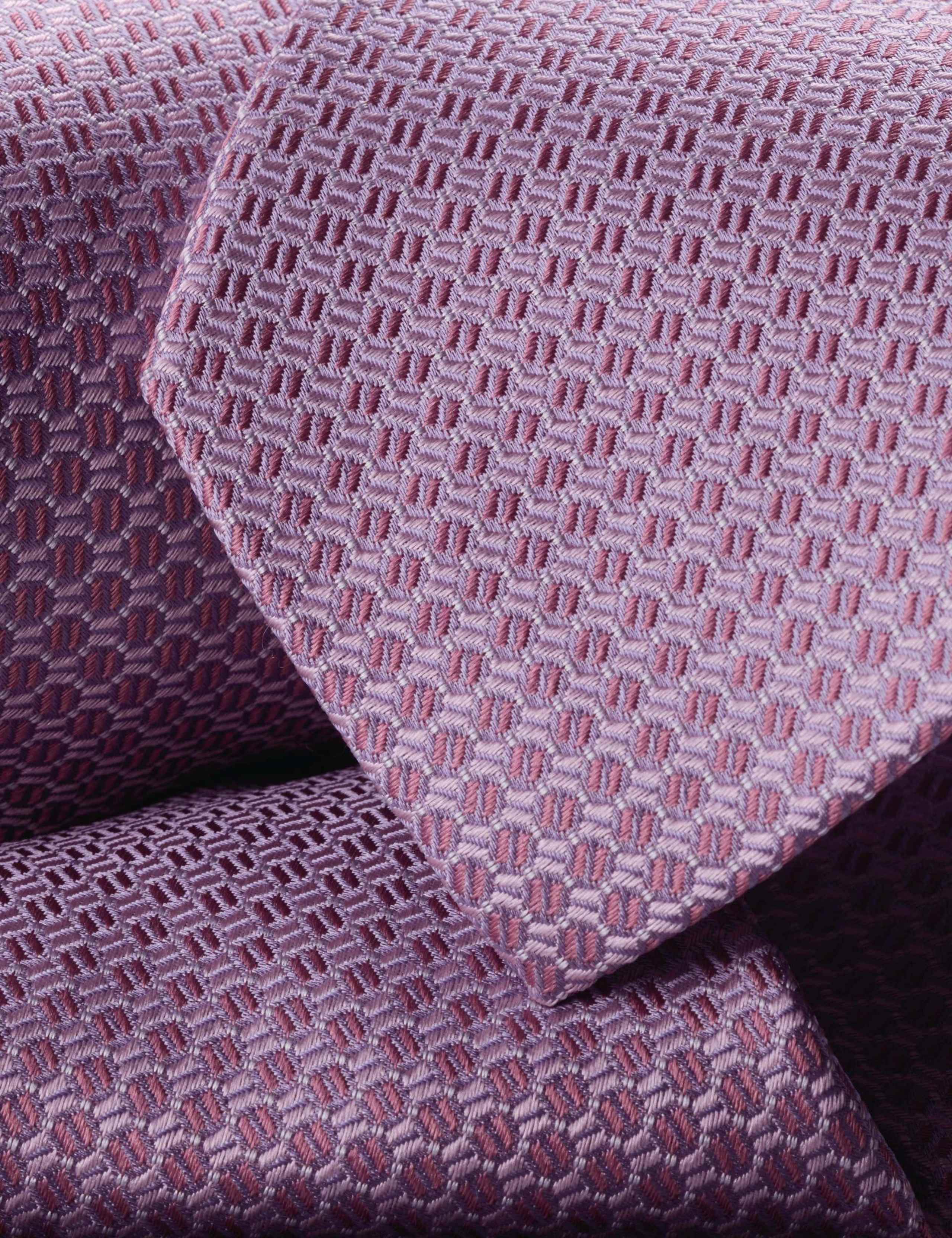 Geometric Pure Silk Tie 2 of 2