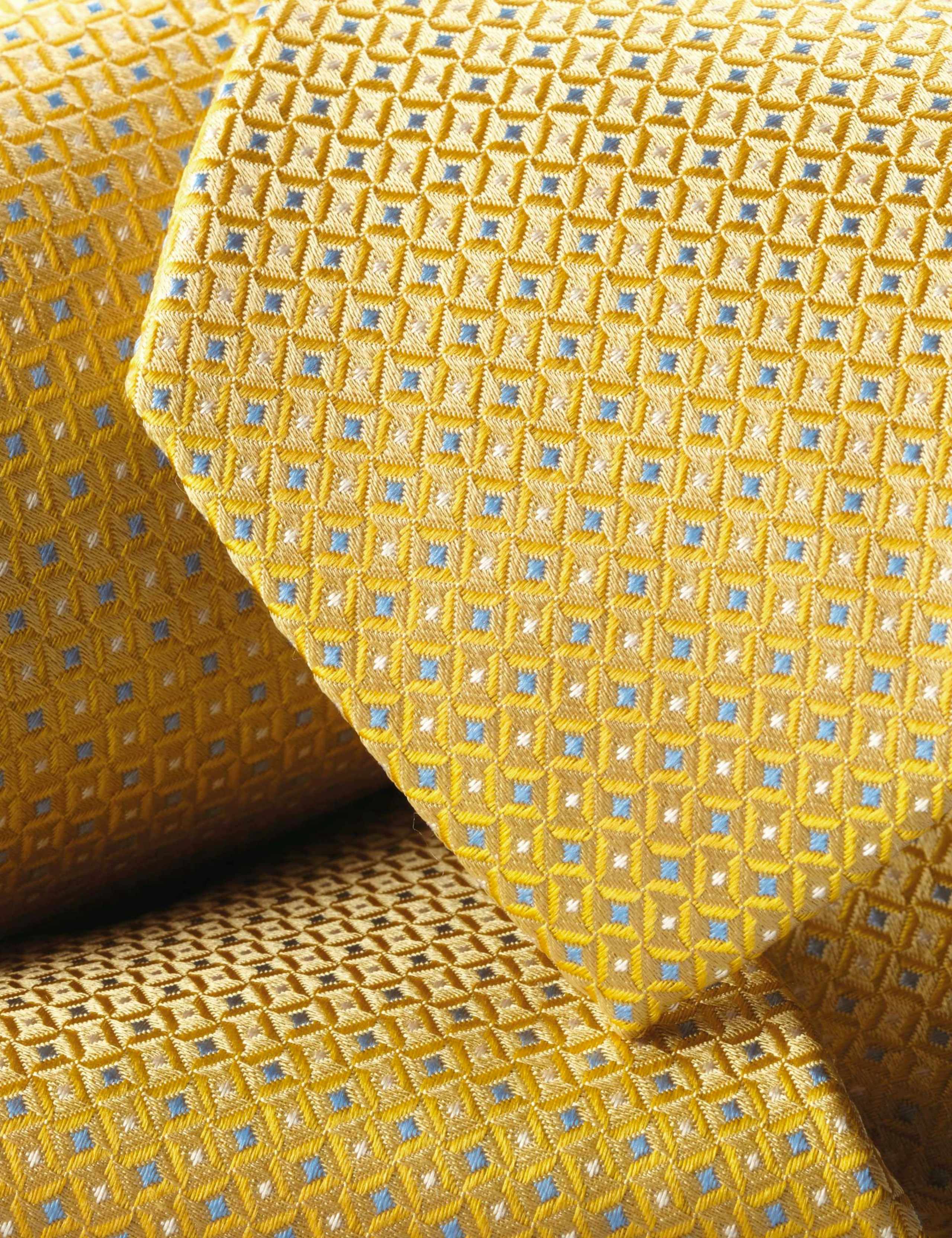Geometric Pure Silk Tie 2 of 2