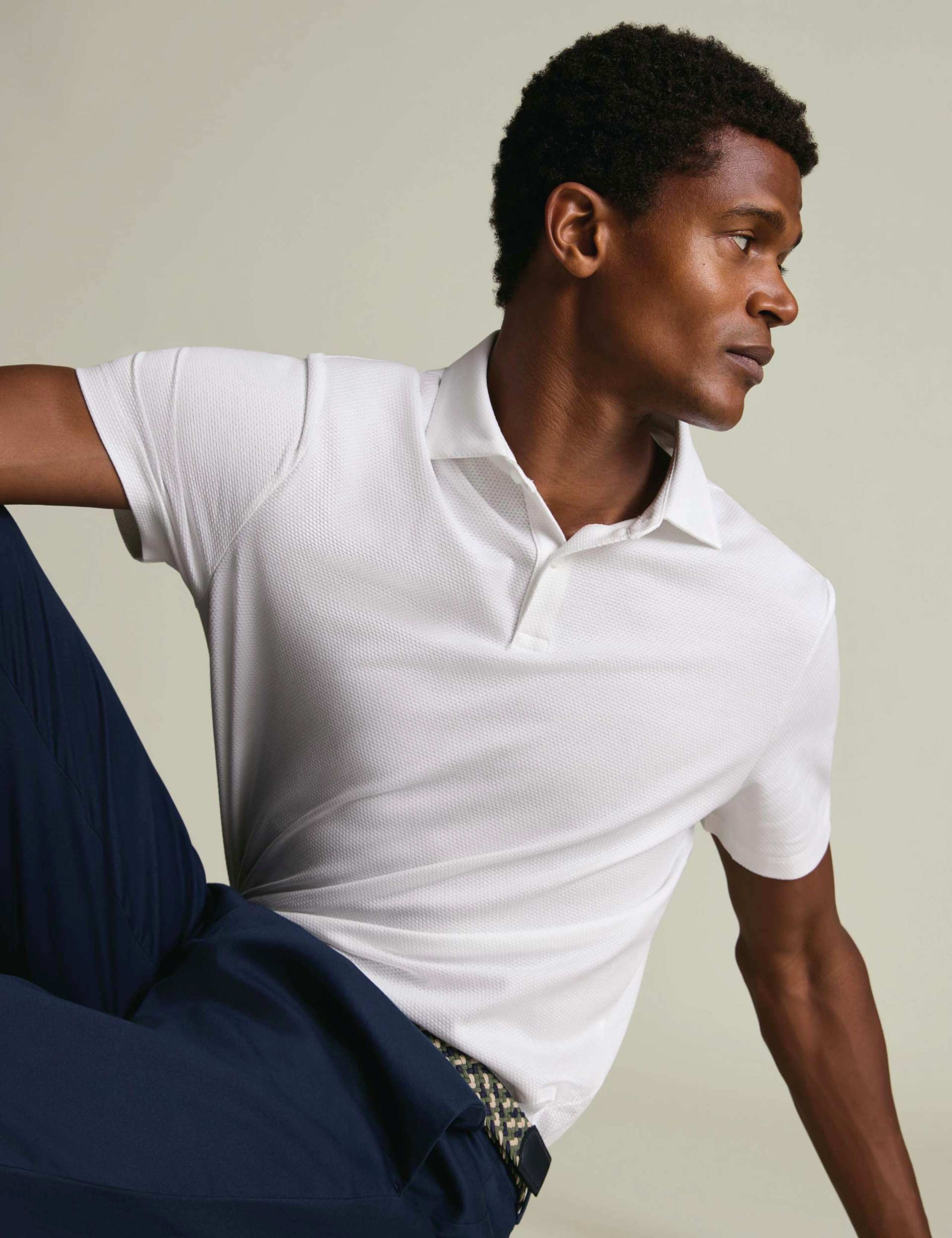 Pure Cotton Popcorn Textured Polo 3 of 6