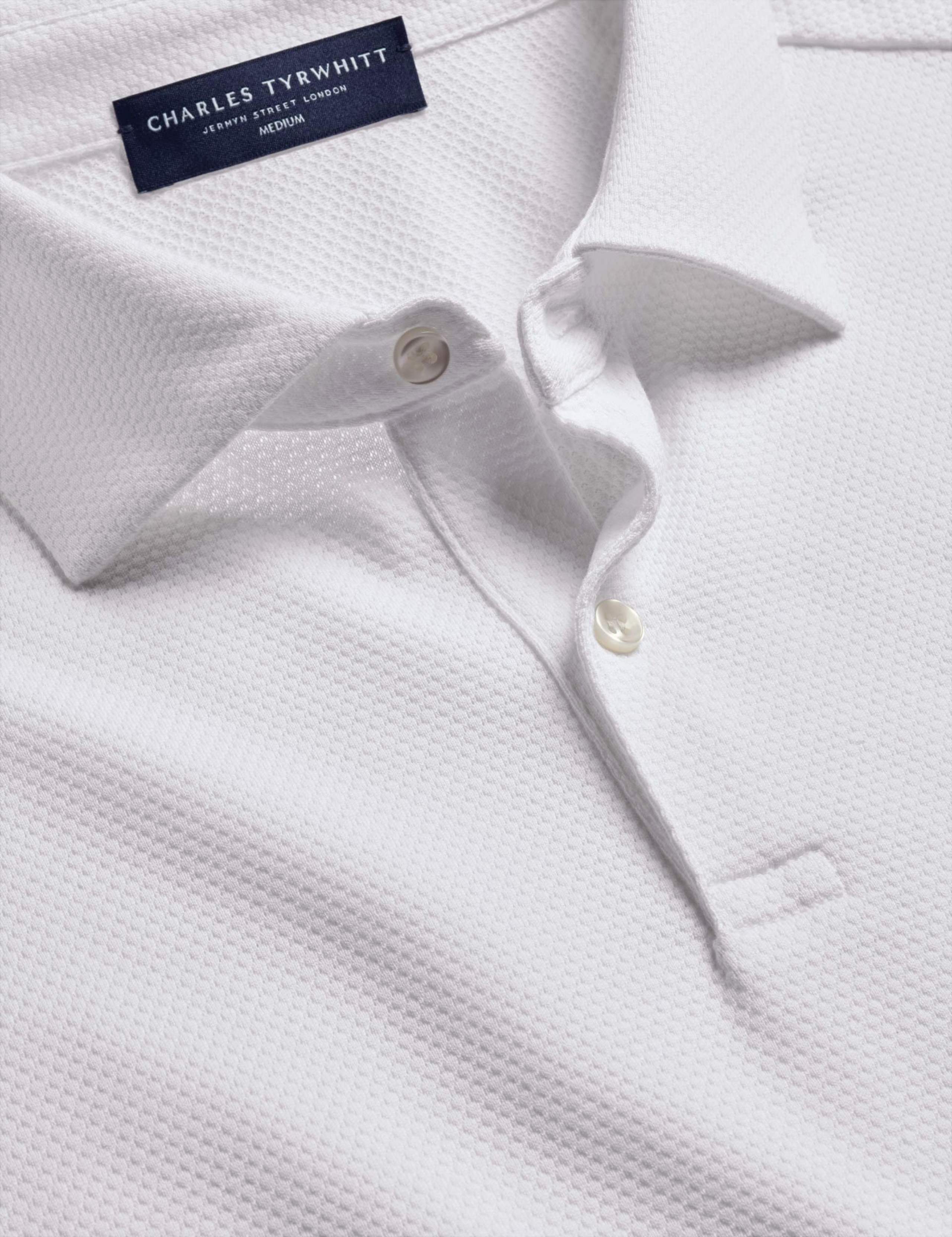 Pure Cotton Popcorn Textured Polo 5 of 6