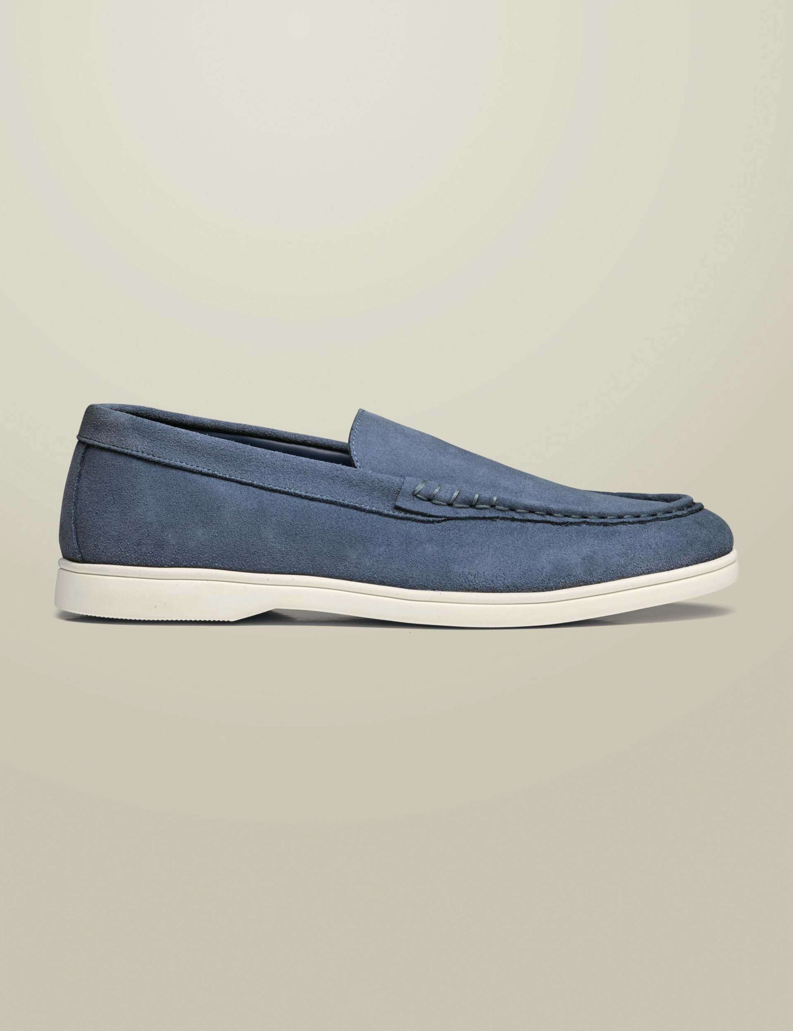 Suede Slip-On Loafers 1 of 4