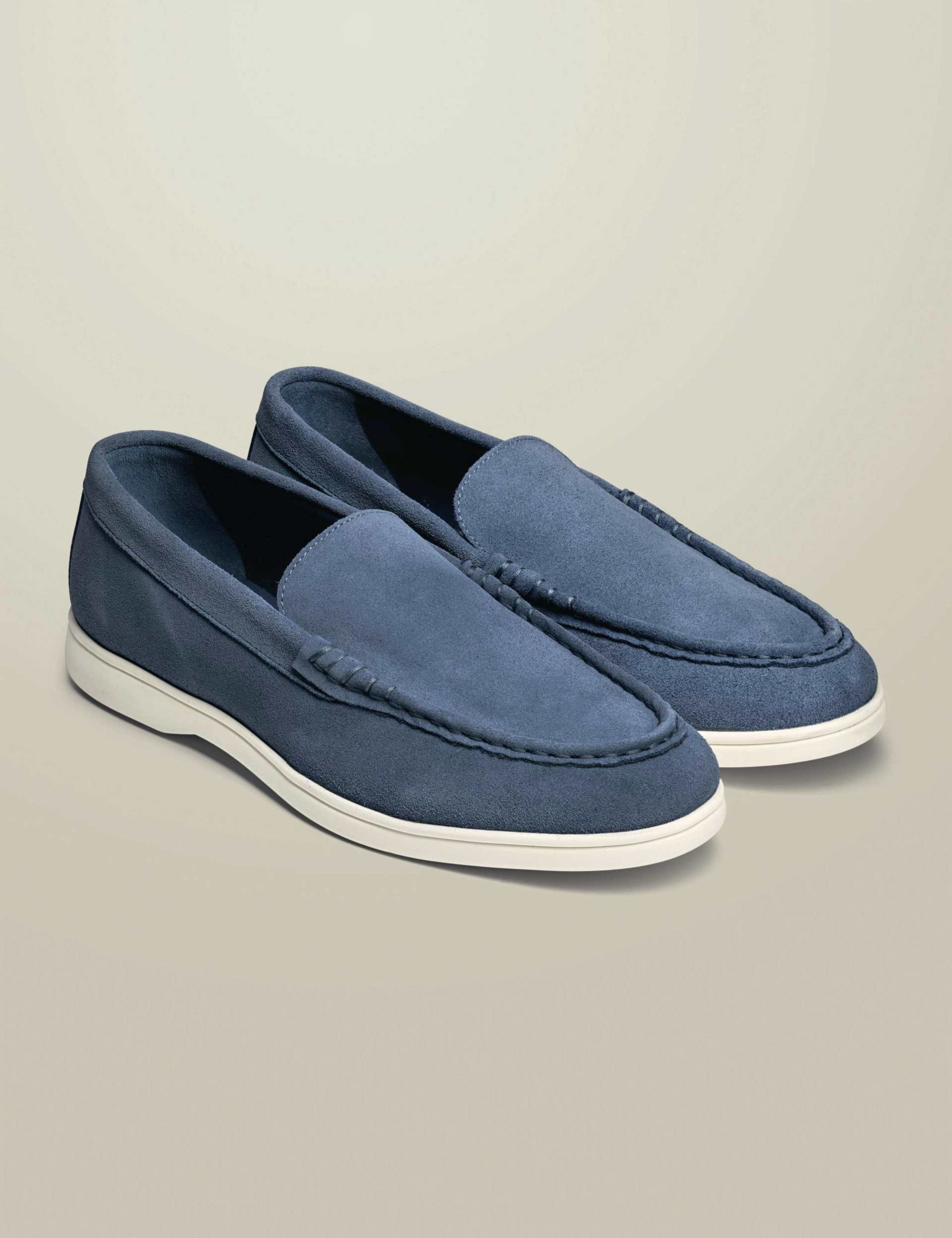Suede Slip-On Loafers 2 of 4