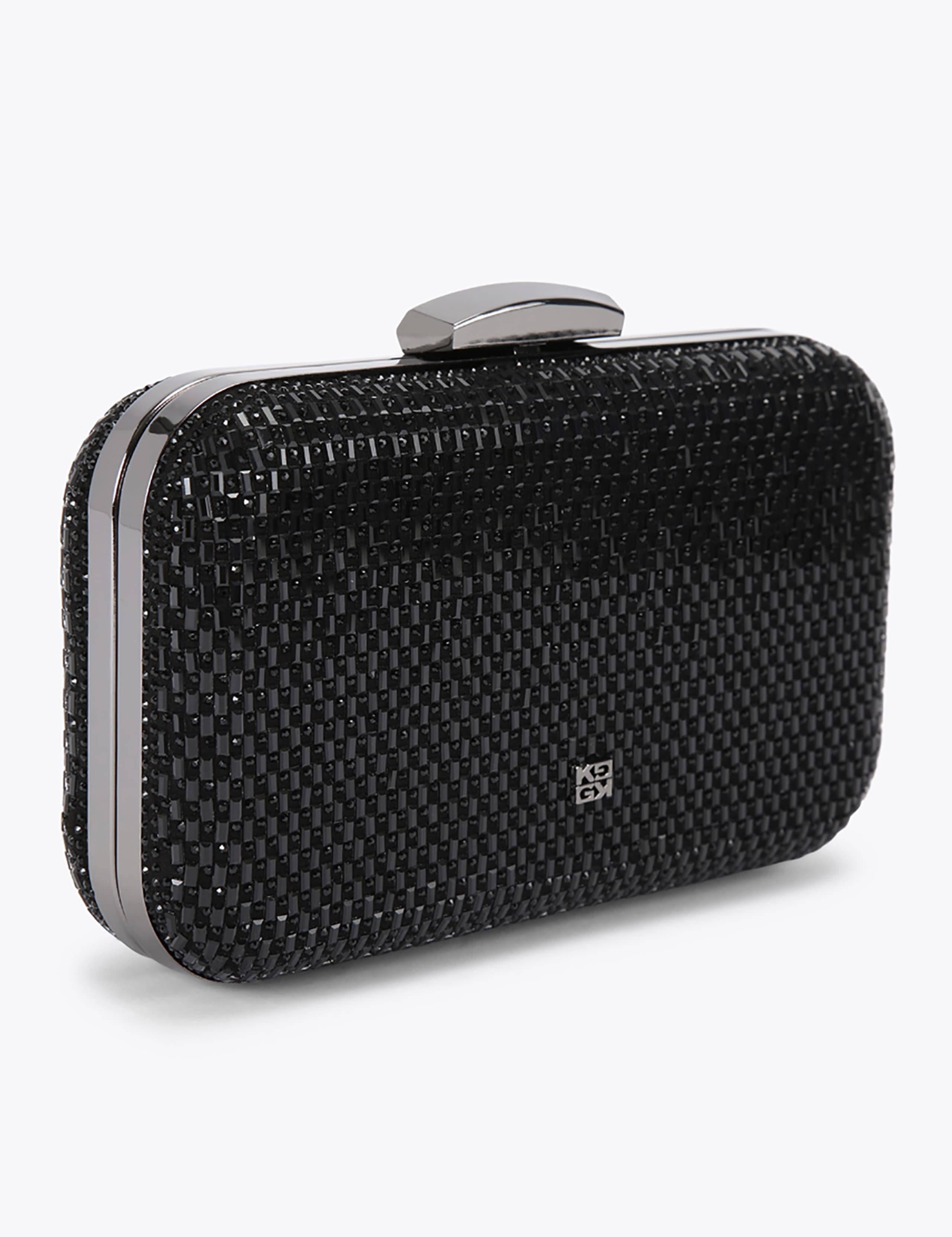 Embellished Chain Strap Clutch Bag 3 of 5