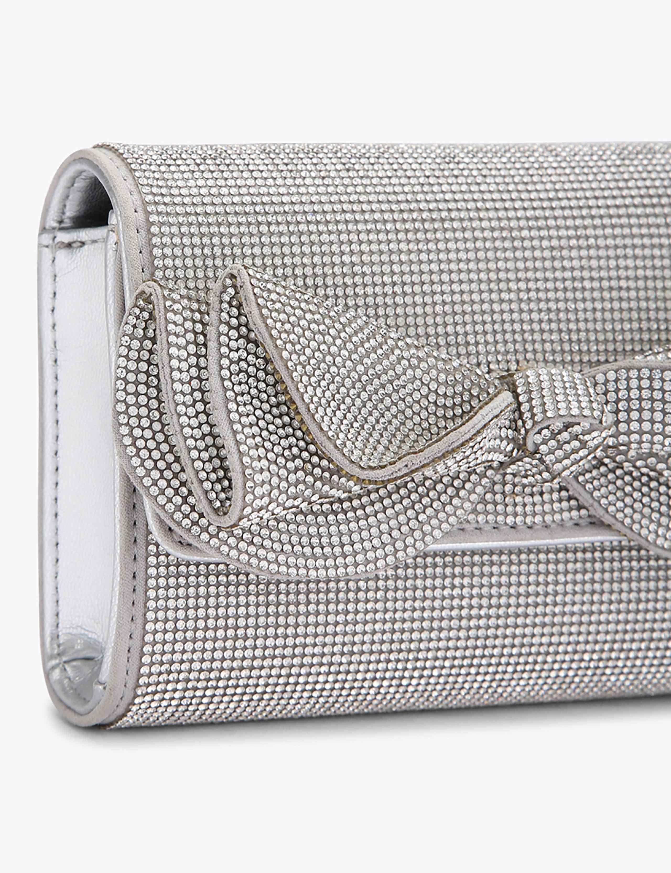 Embellished Chain Strap Clutch Bag 3 of 4