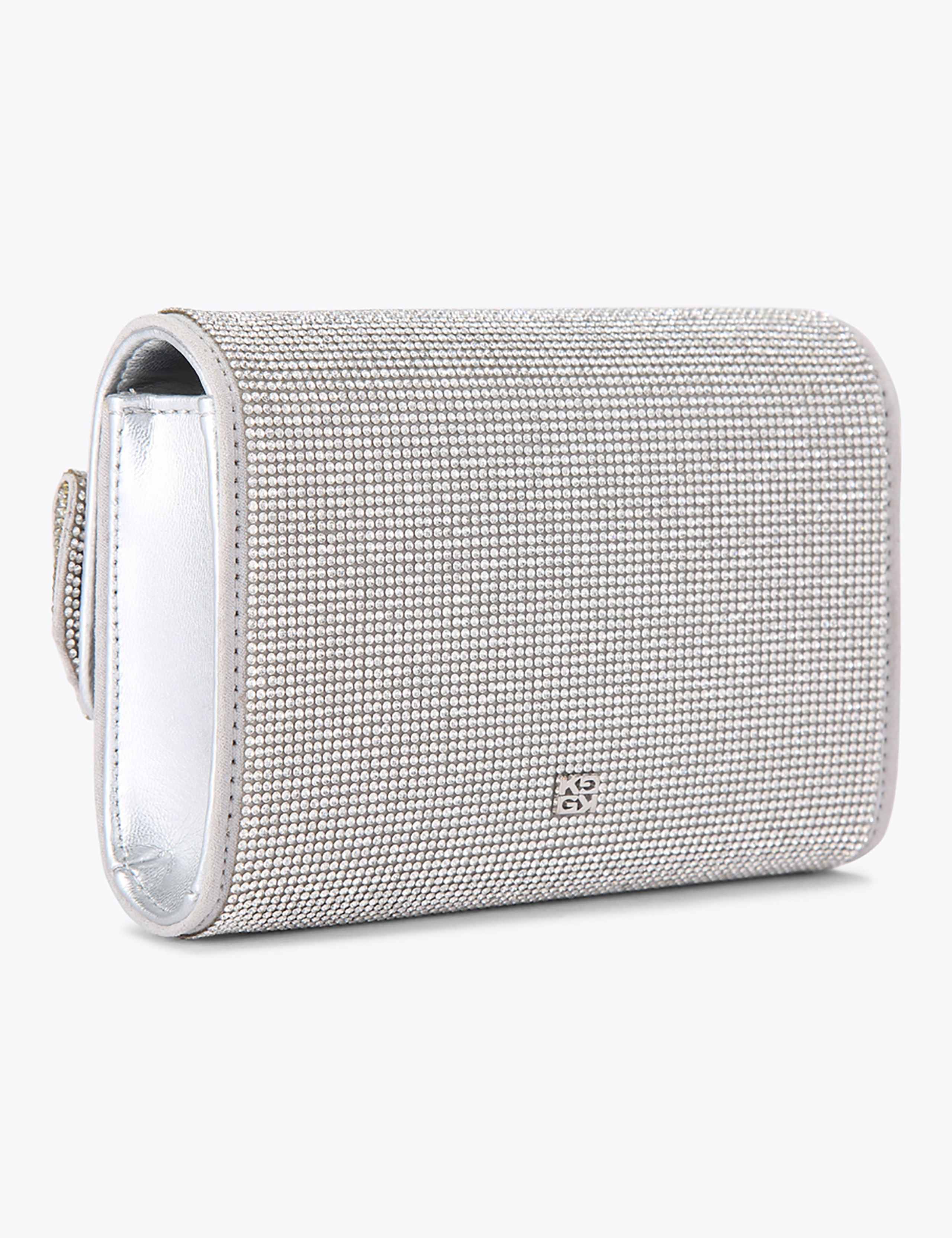 Embellished Chain Strap Clutch Bag 4 of 4