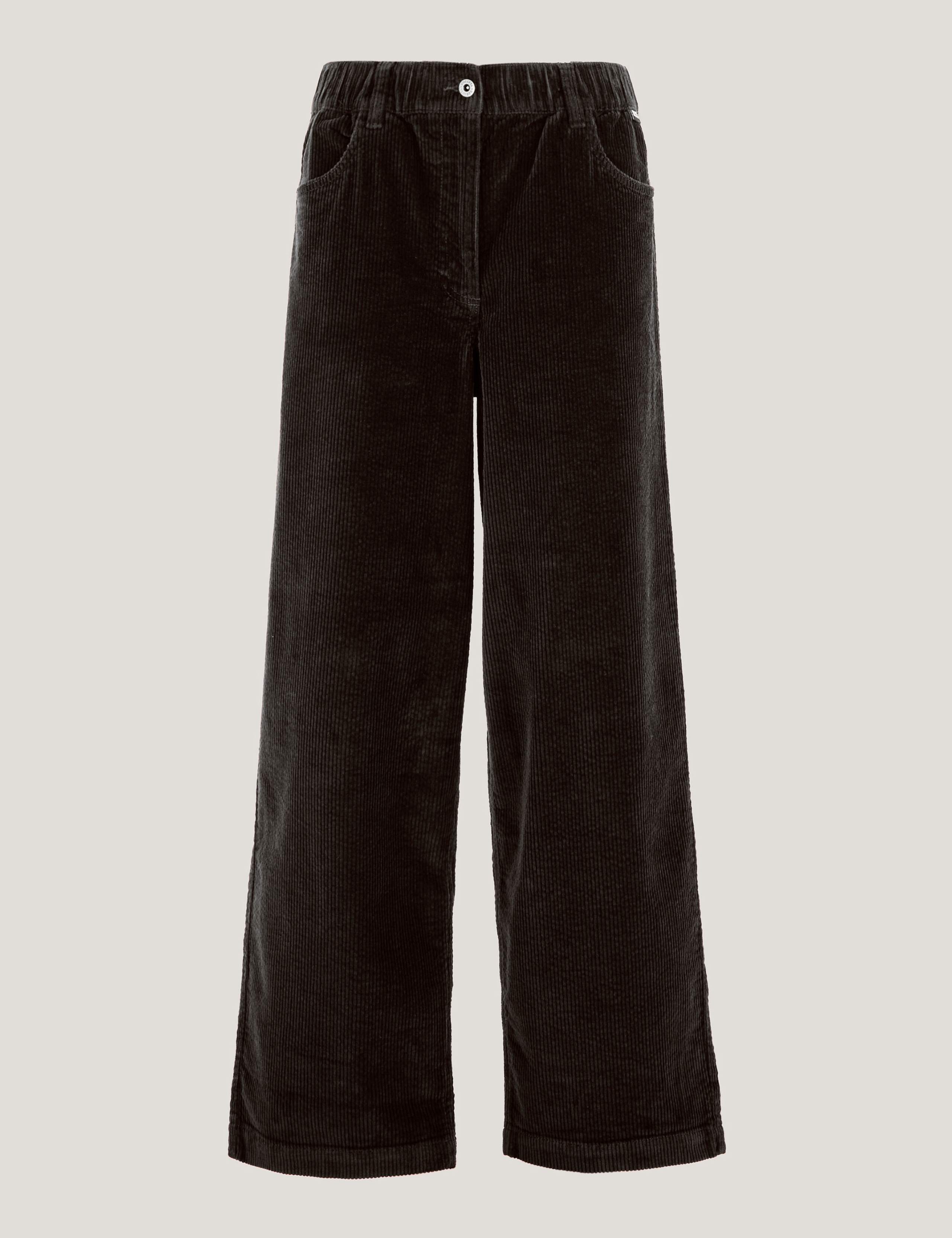 Cotton Rich Cord Wide Leg Trousers 2 of 7