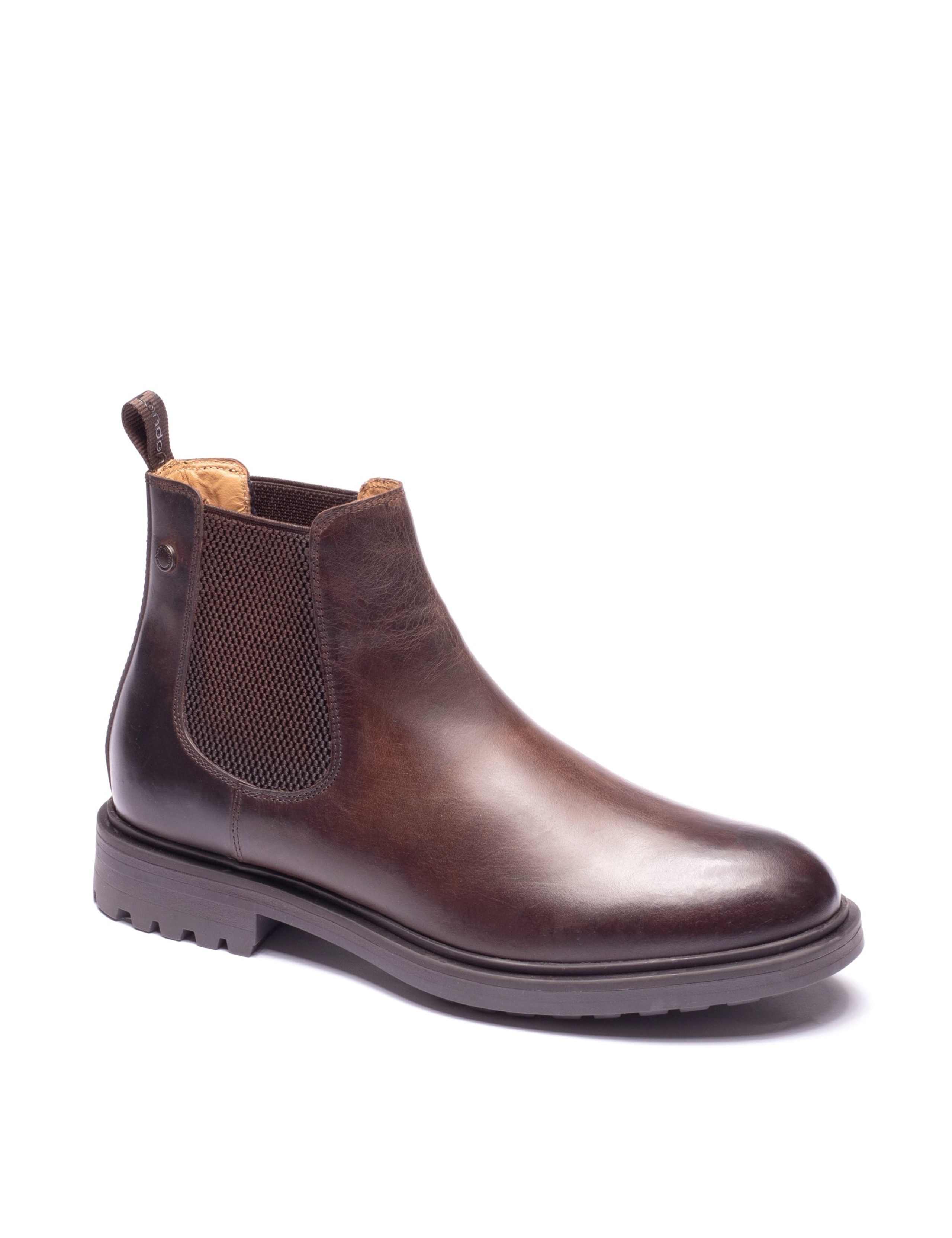 Leather Pull-on Chelsea Boots 2 of 5