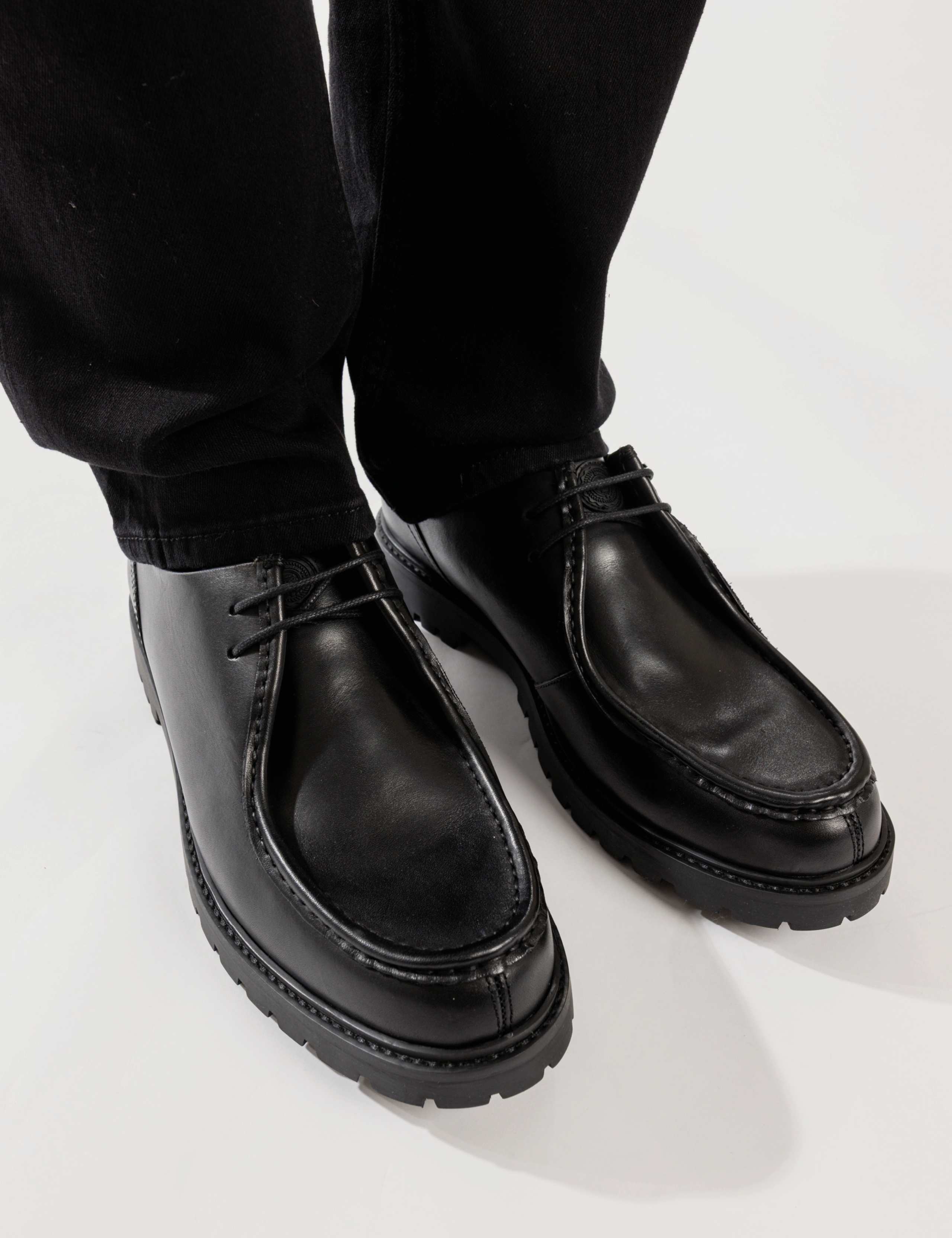 Leather Wallabee Shoes 2 of 4