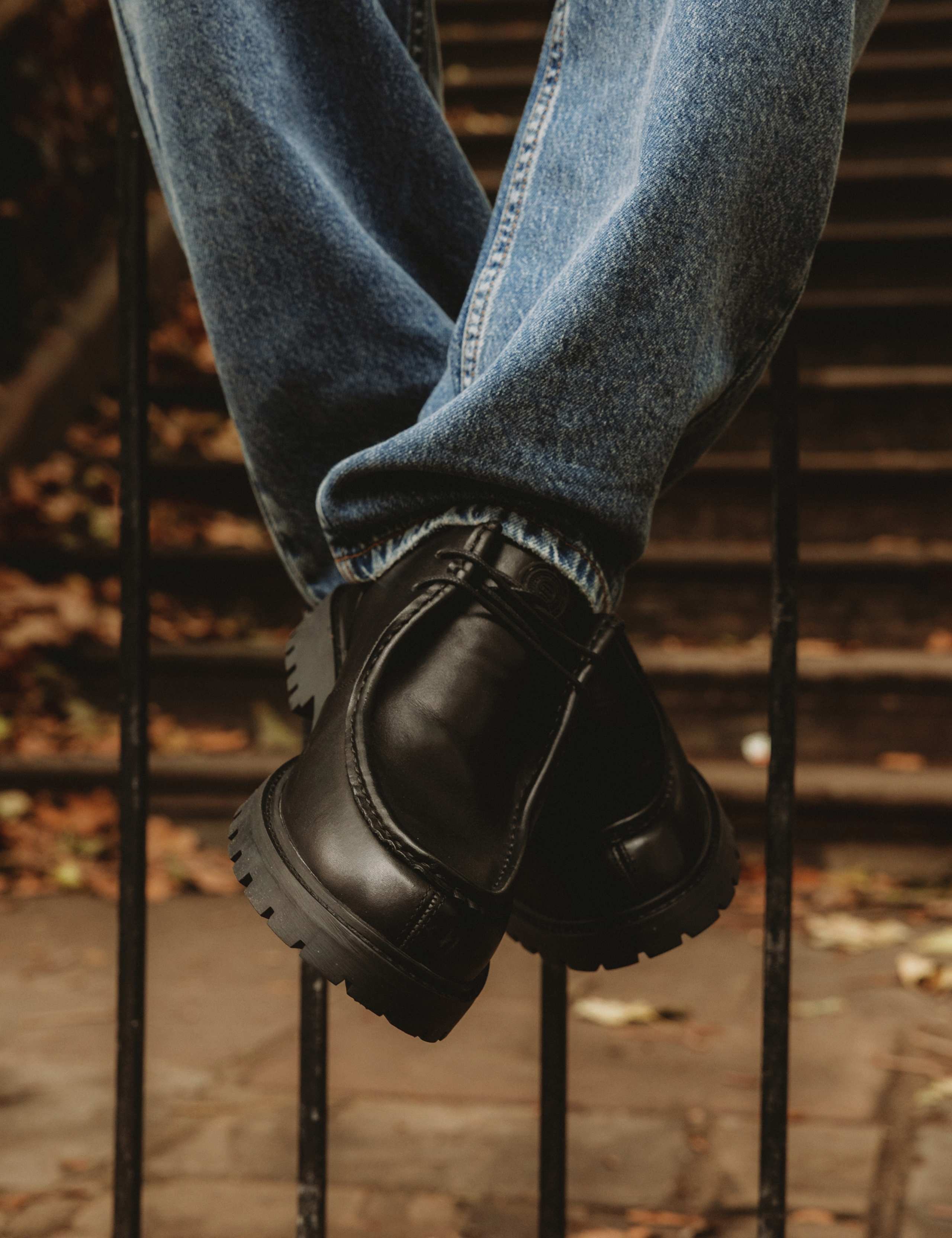 Leather Wallabee Shoes 3 of 4