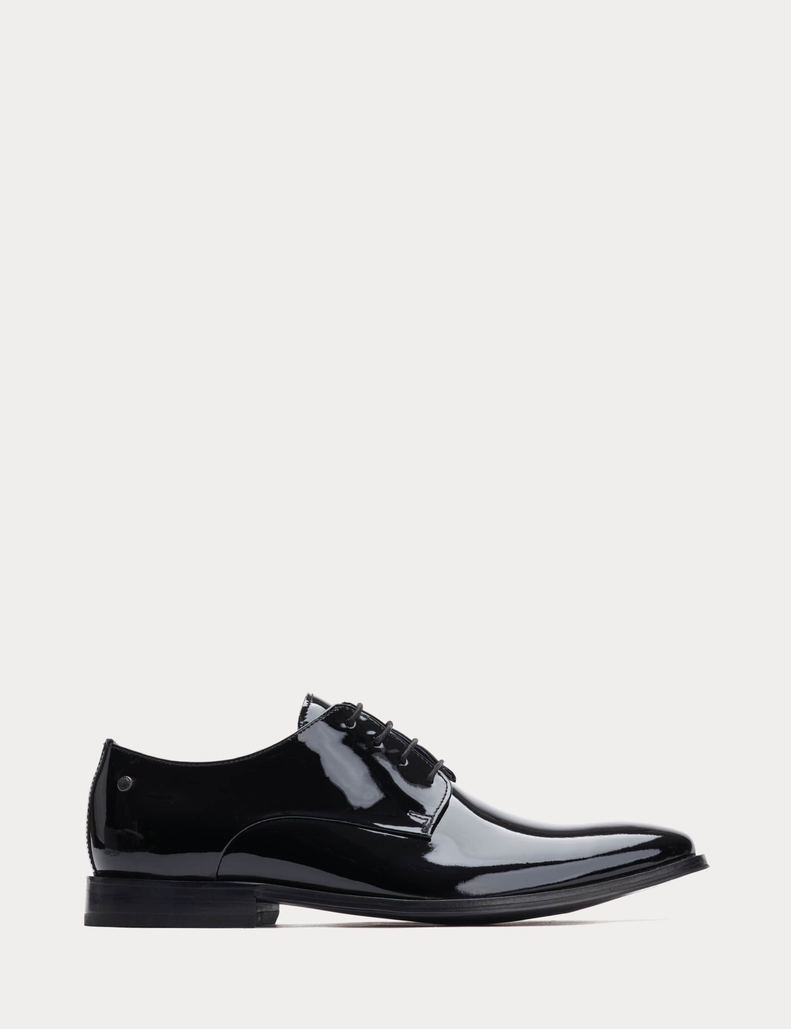 Leather Patent Derby Shoes 1 of 6