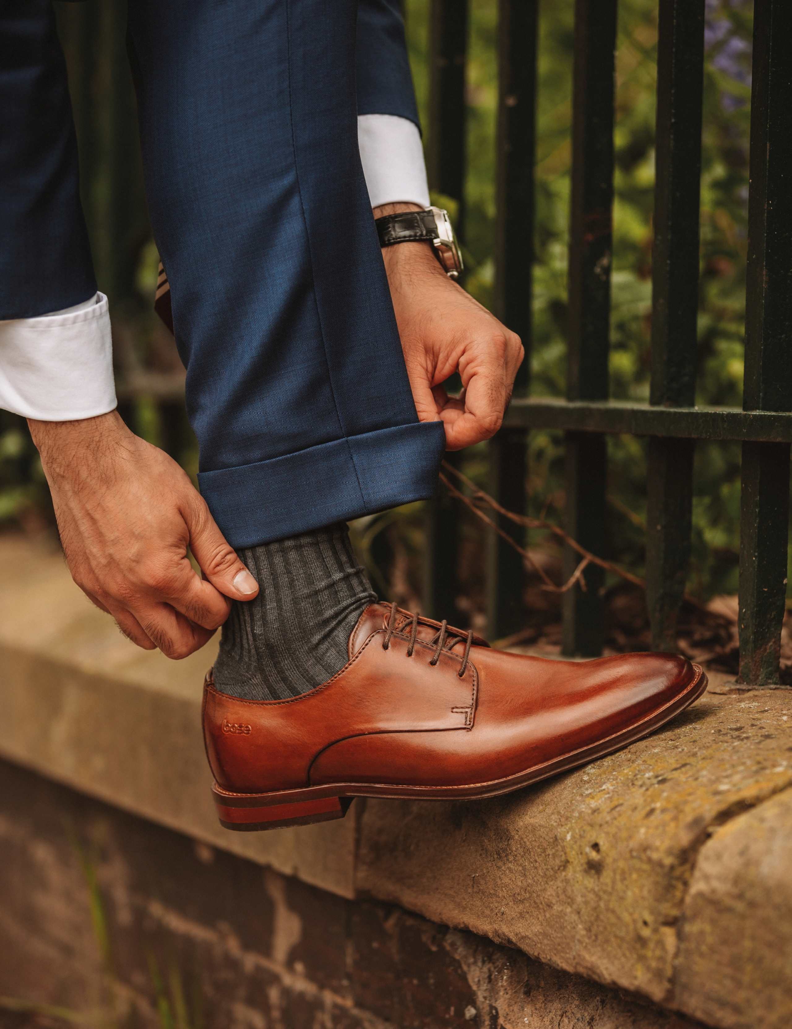 Leather Derby Shoes 3 of 5