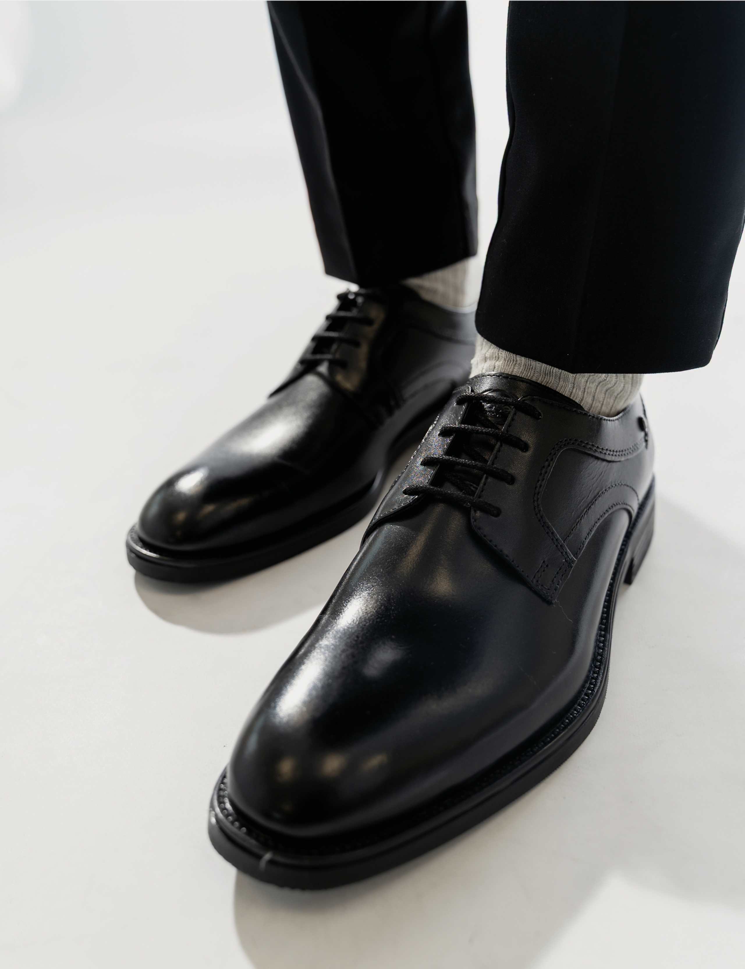 Leather Derby Shoes 3 of 6