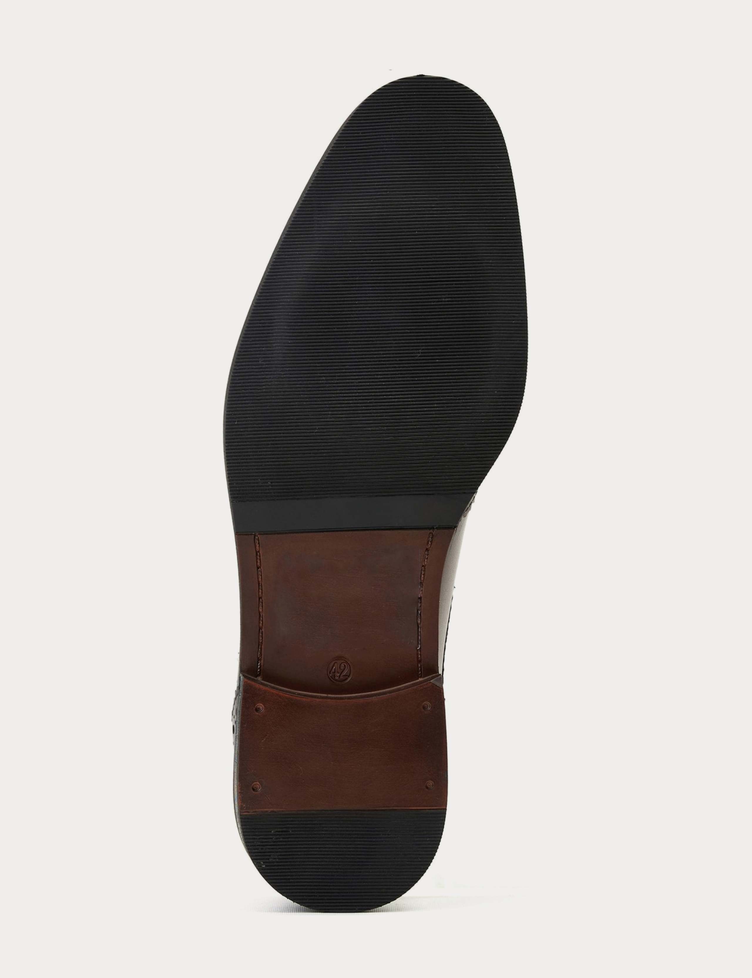 Leather Double Monk Strap Shoes 6 of 6