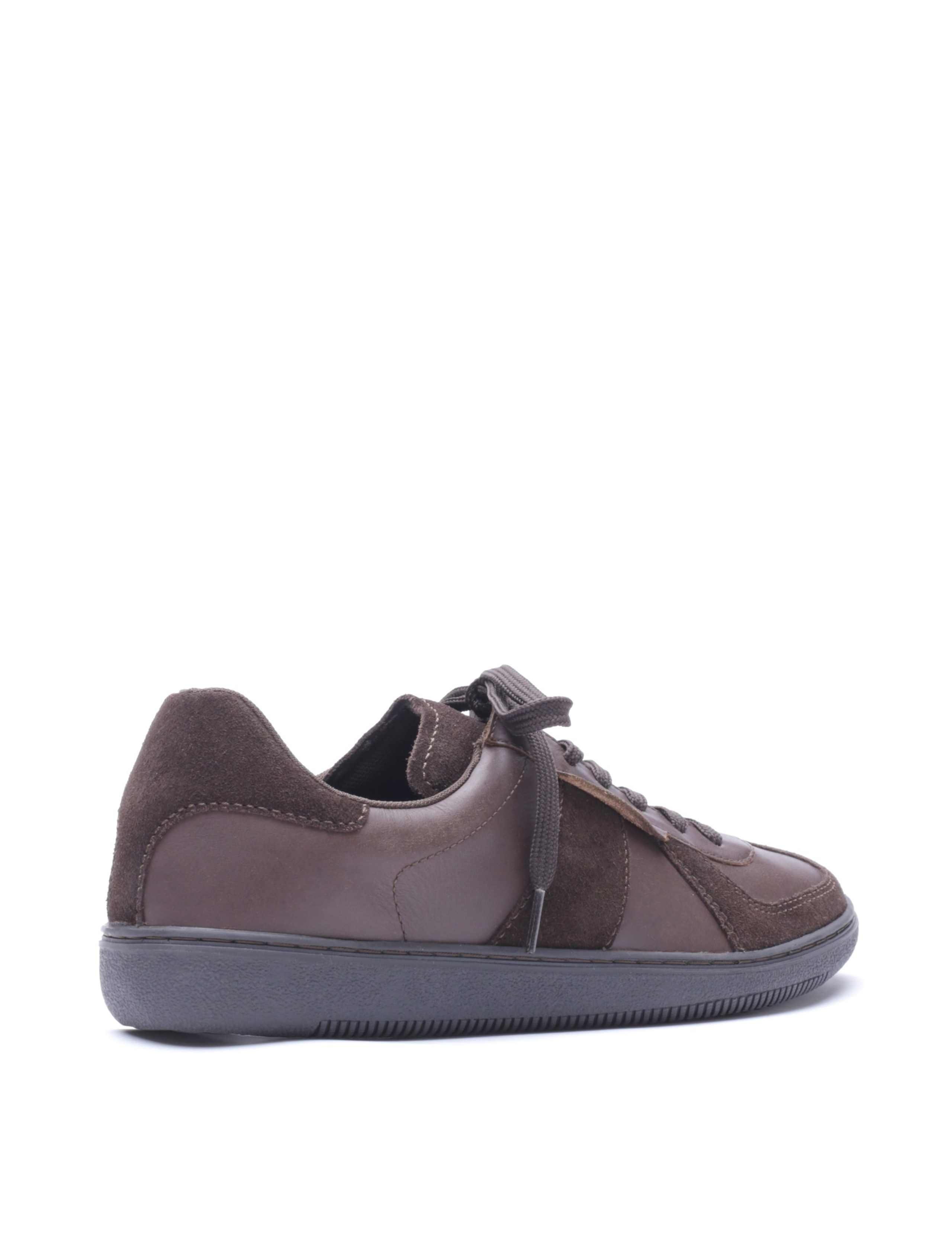 Leather Lace Up Trainers 2 of 4