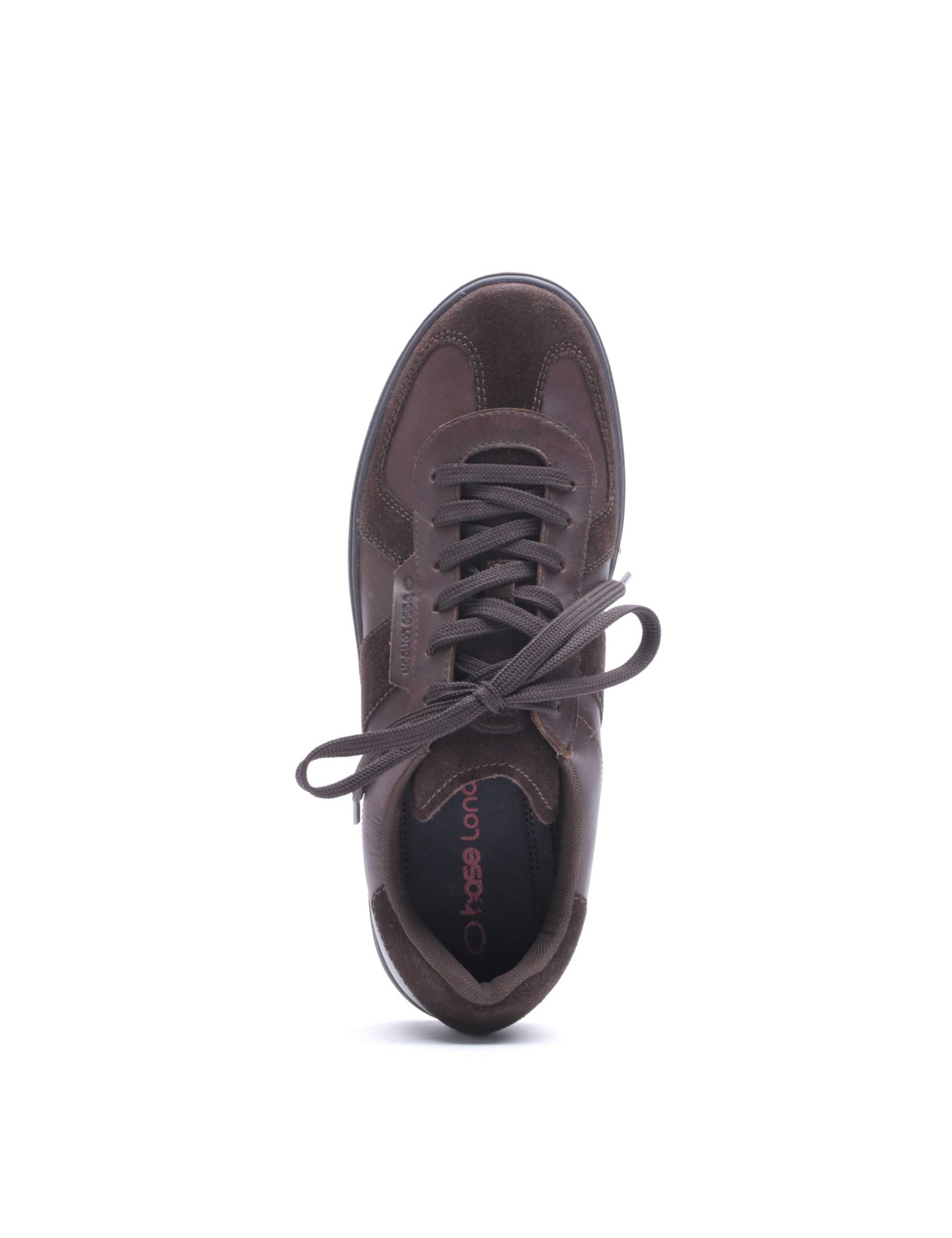 Leather Lace Up Trainers 3 of 4