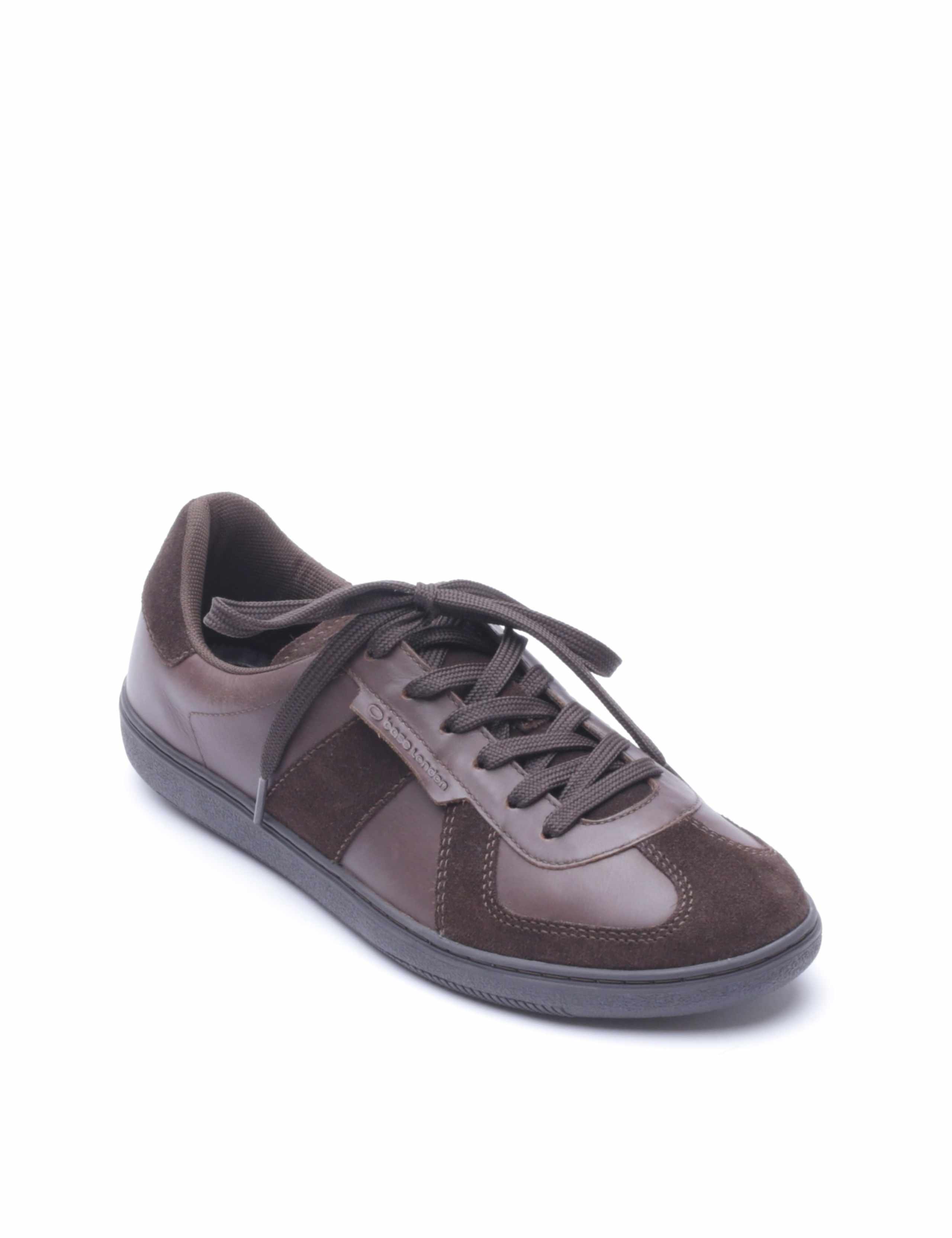 Leather Lace Up Trainers 4 of 4