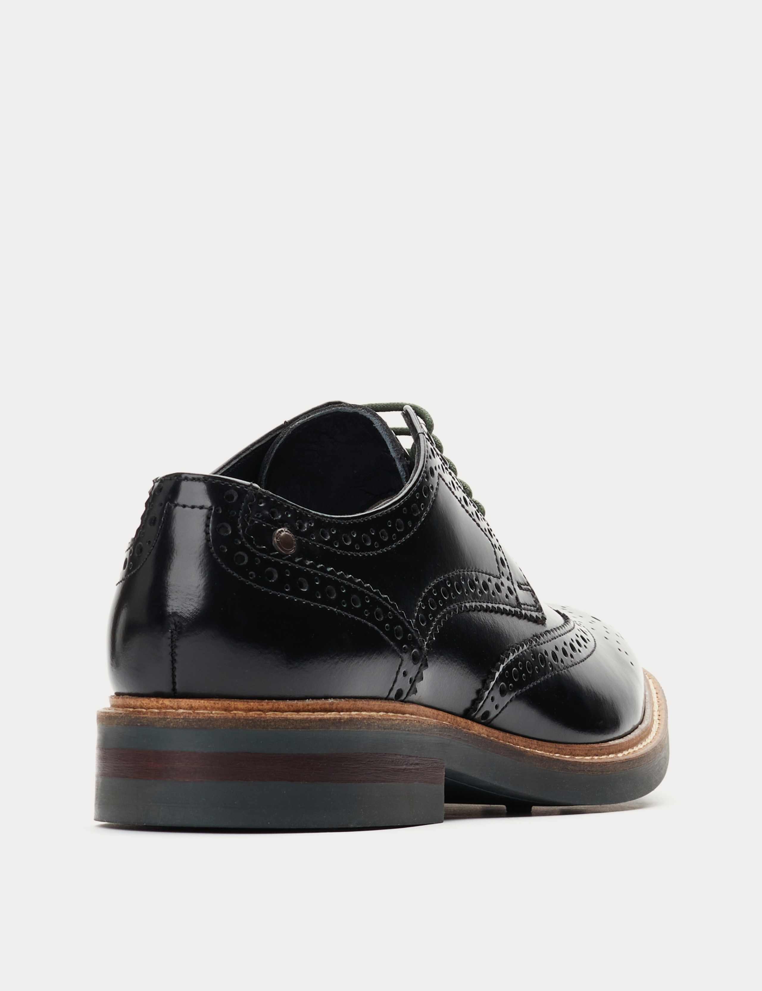 Leather Hi-Shine Brogues 5 of 6