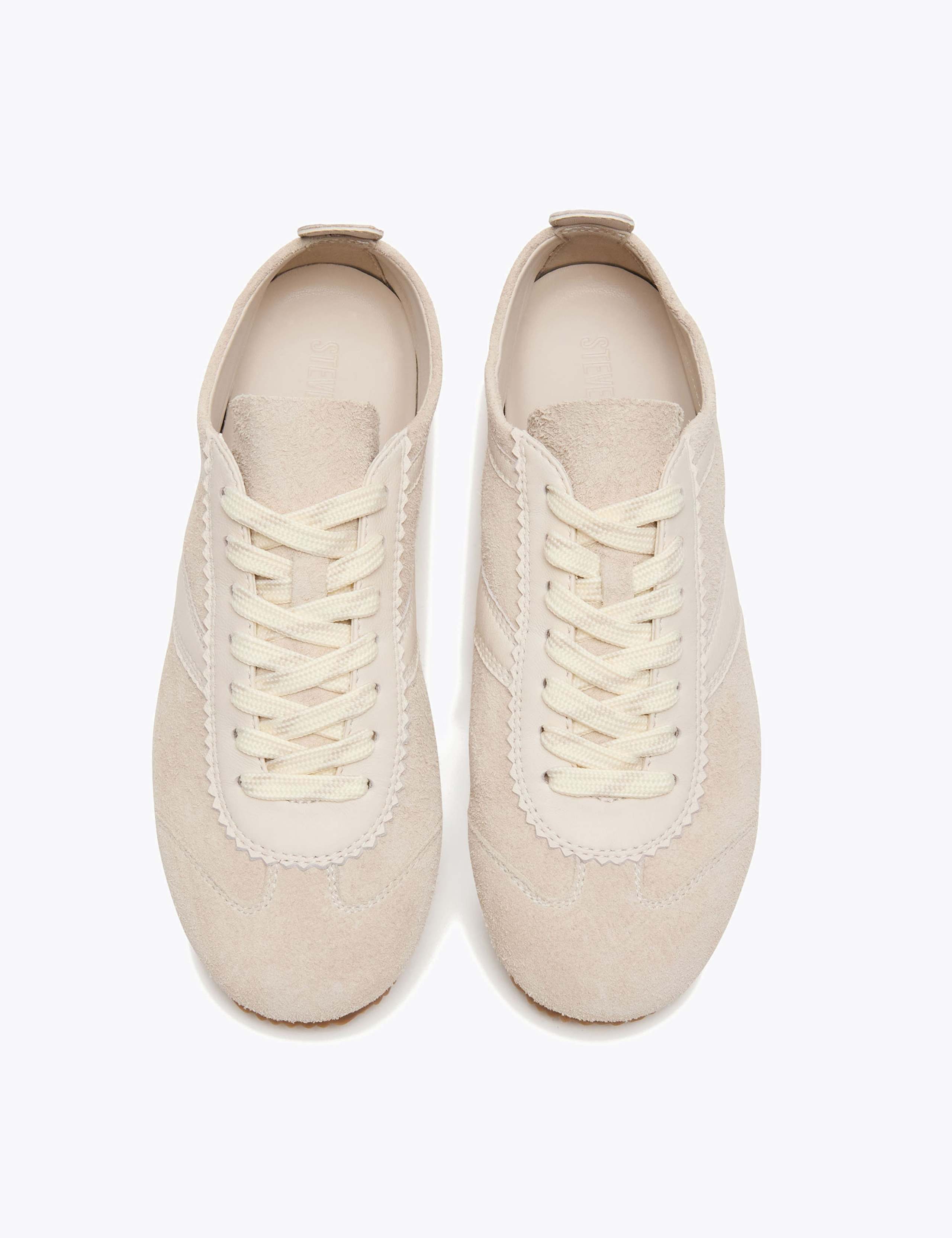 Jaye Suede Mixed Texture Trainers 3 of 5