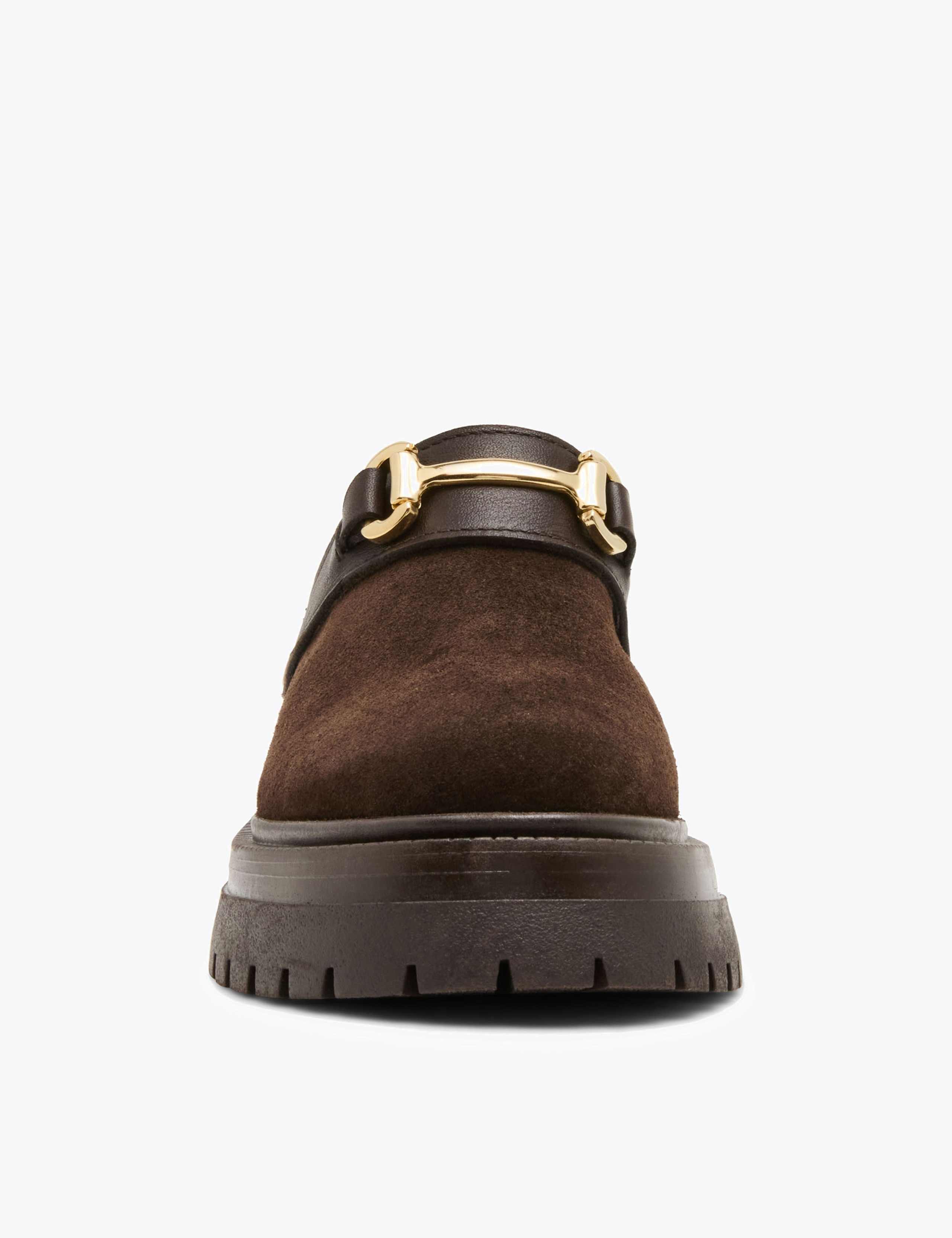 Erba Suede Horsebit Mules 4 of 5
