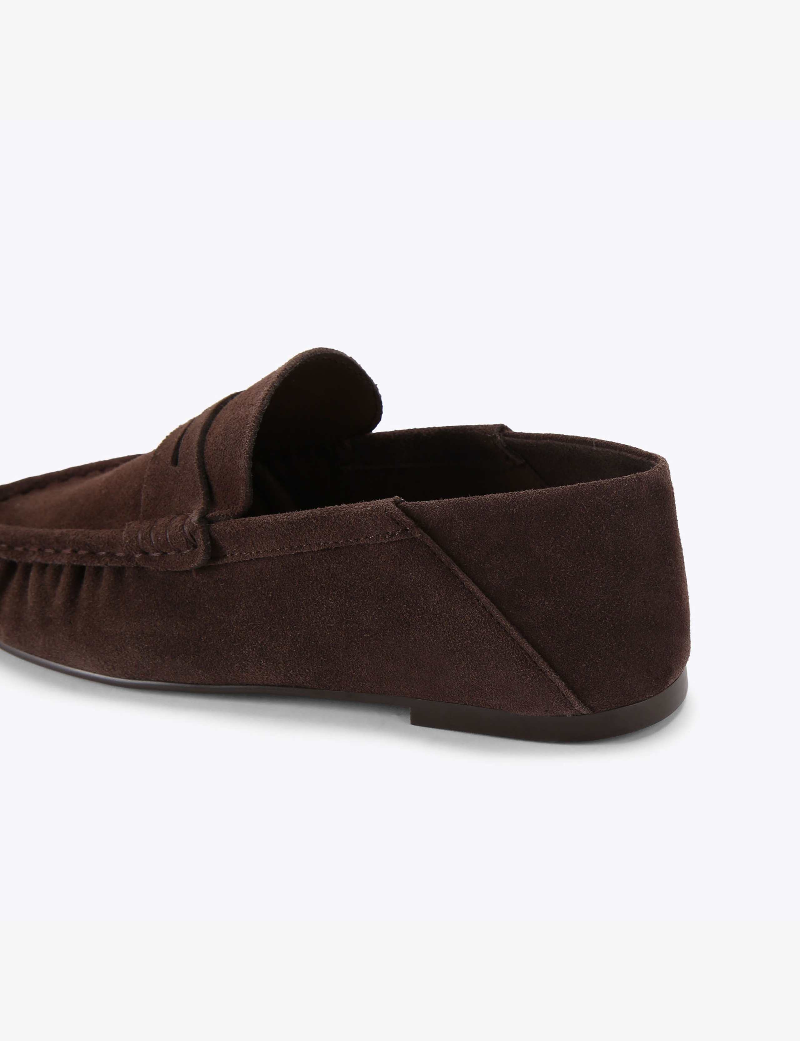 Suede Flat Convertible Moccasin Loafers 4 of 4