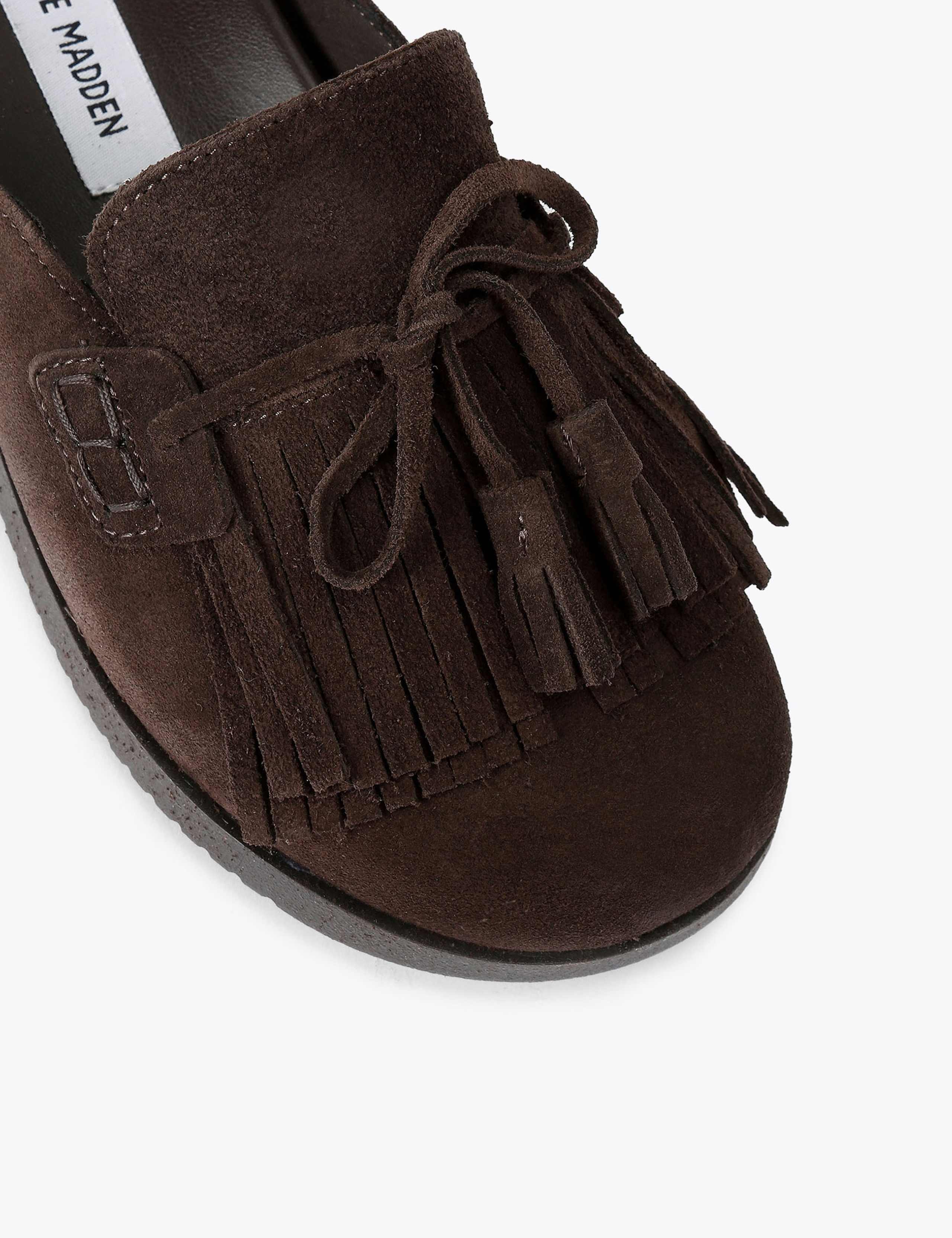 Maurea Suede Tassel Mule Slippers 4 of 5