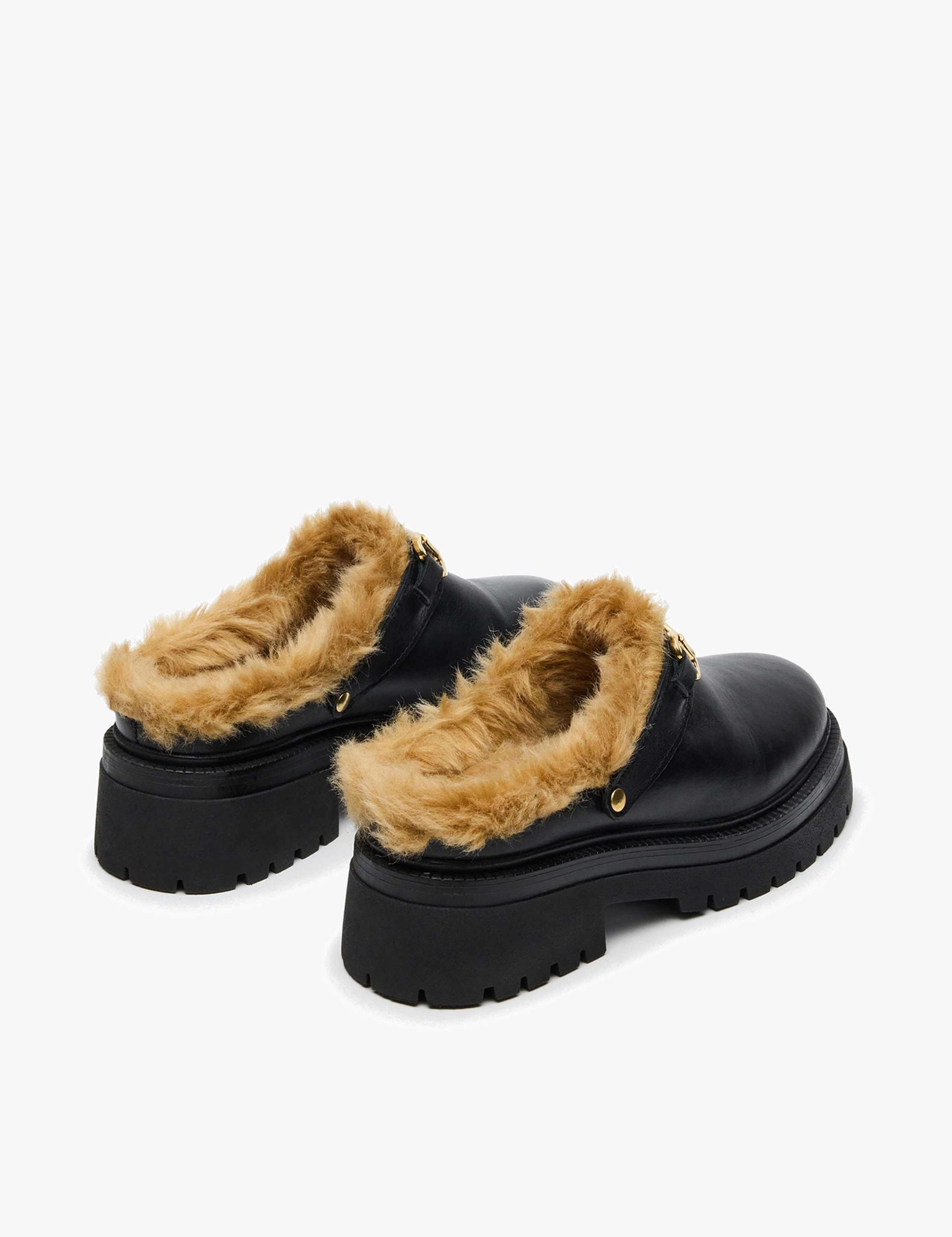 Erba Leather Horsebit Mules 5 of 5