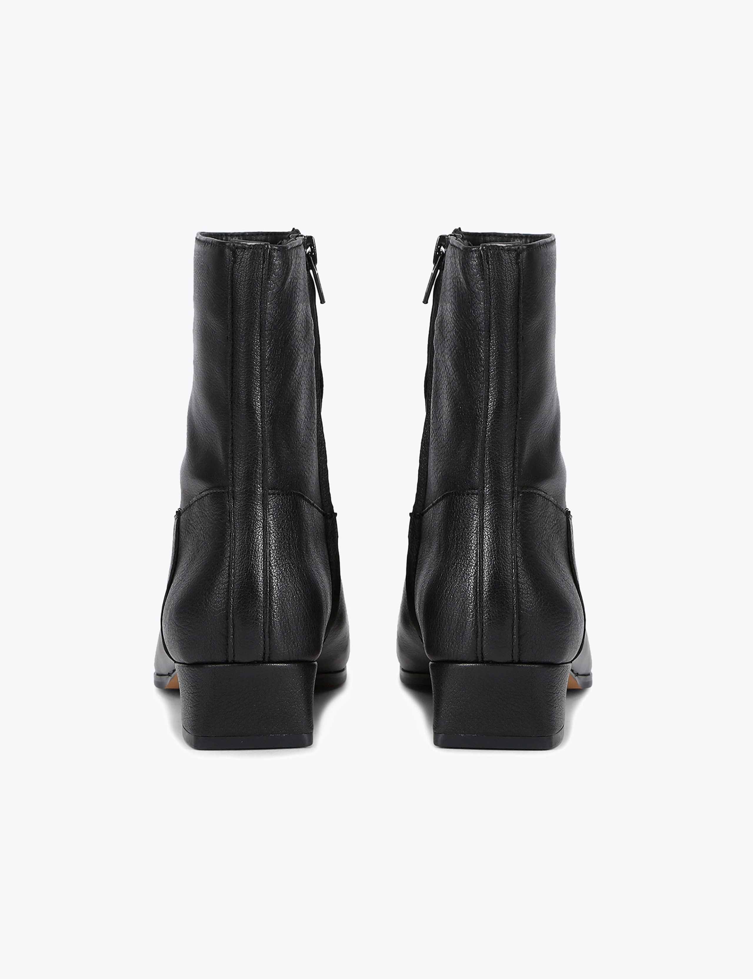 Dusty Leather Ankle Boots 5 of 5