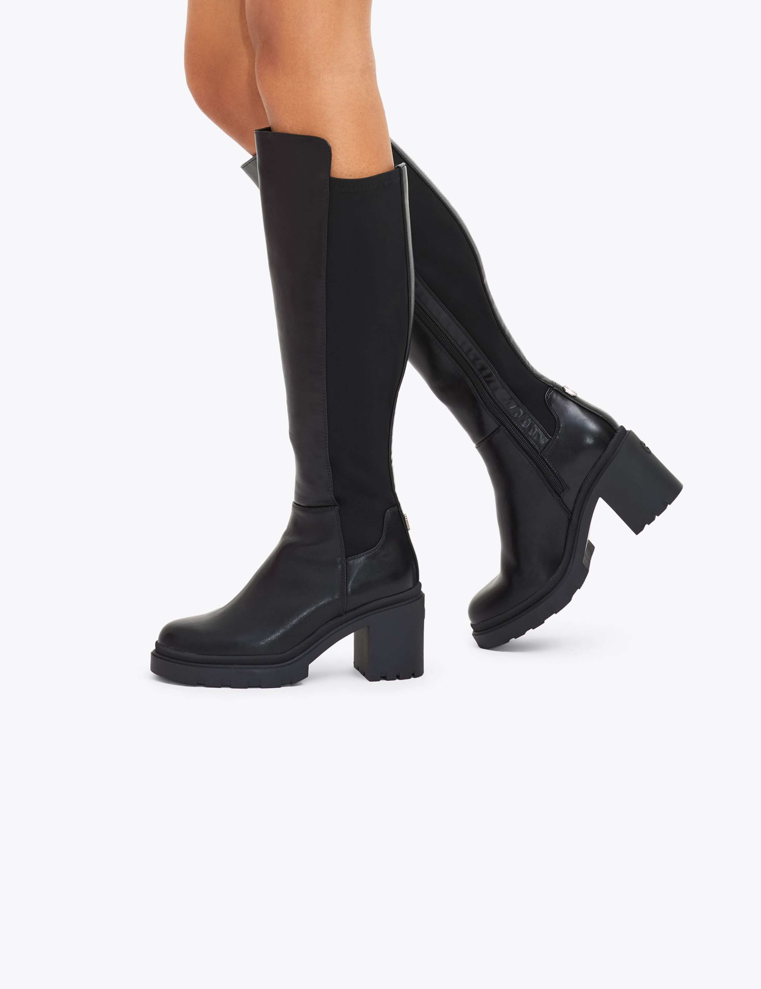 Block Heel Knee High Boots 3 of 5
