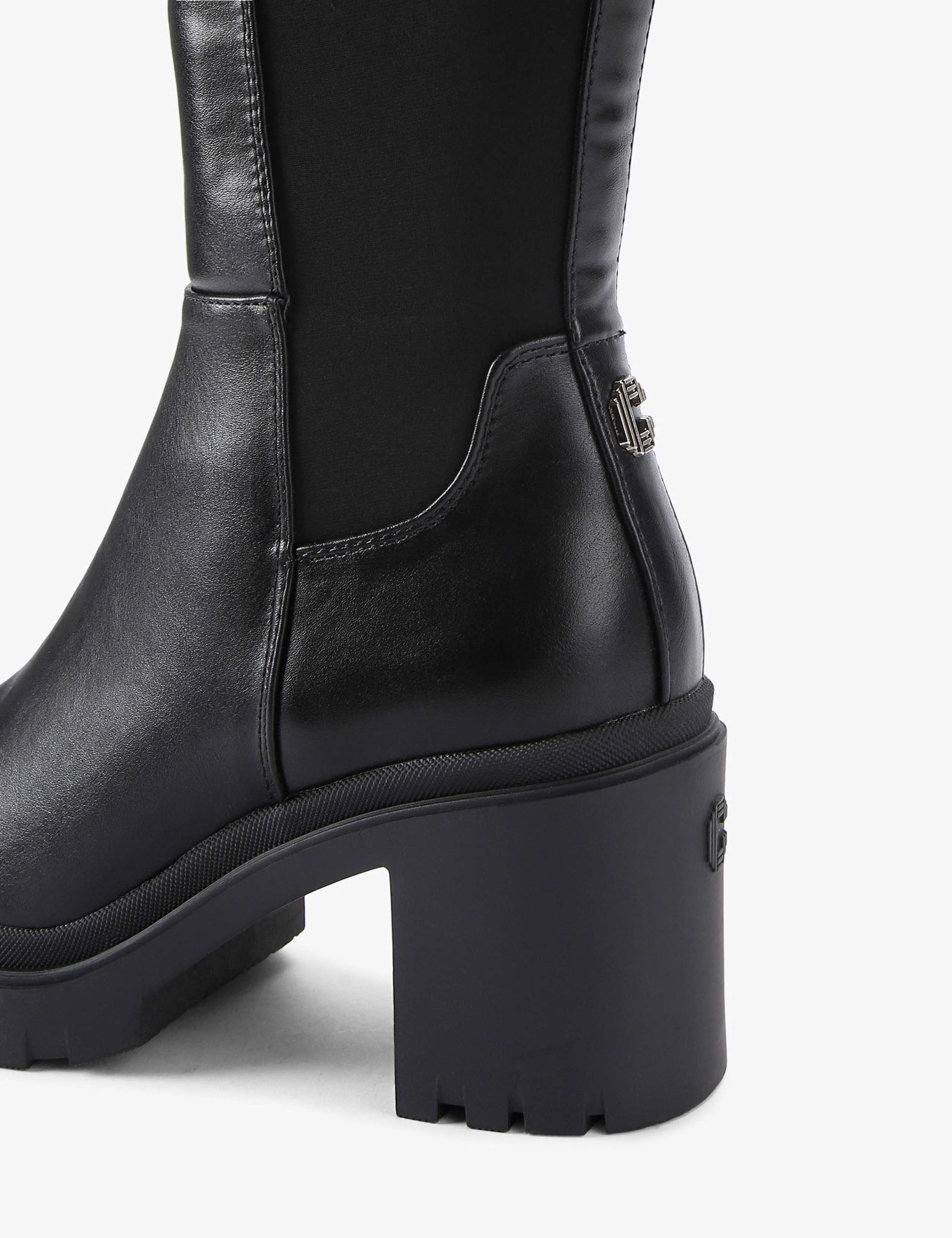 Block Heel Knee High Boots 5 of 5