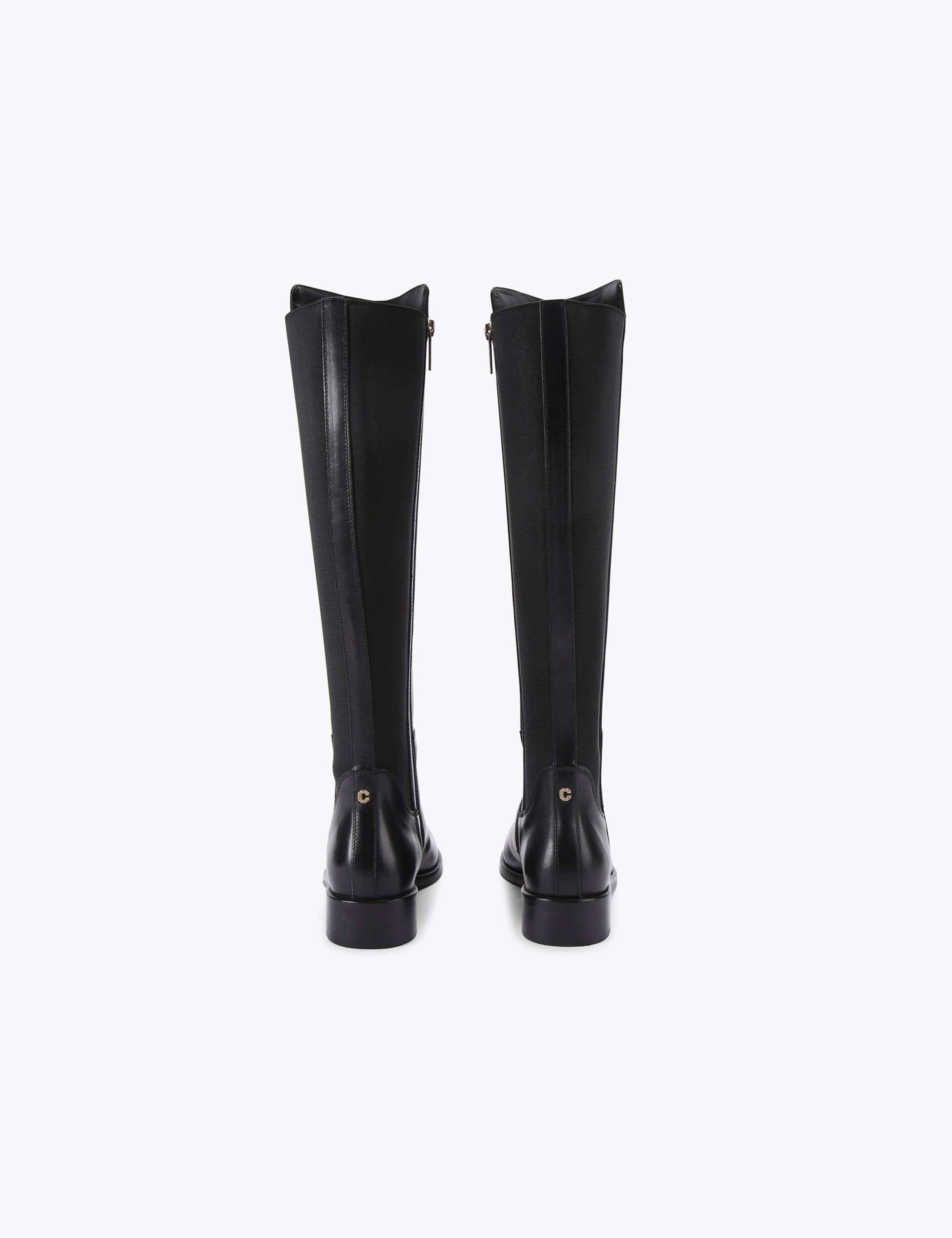 Leather Flat Knee High Boots 4 of 5