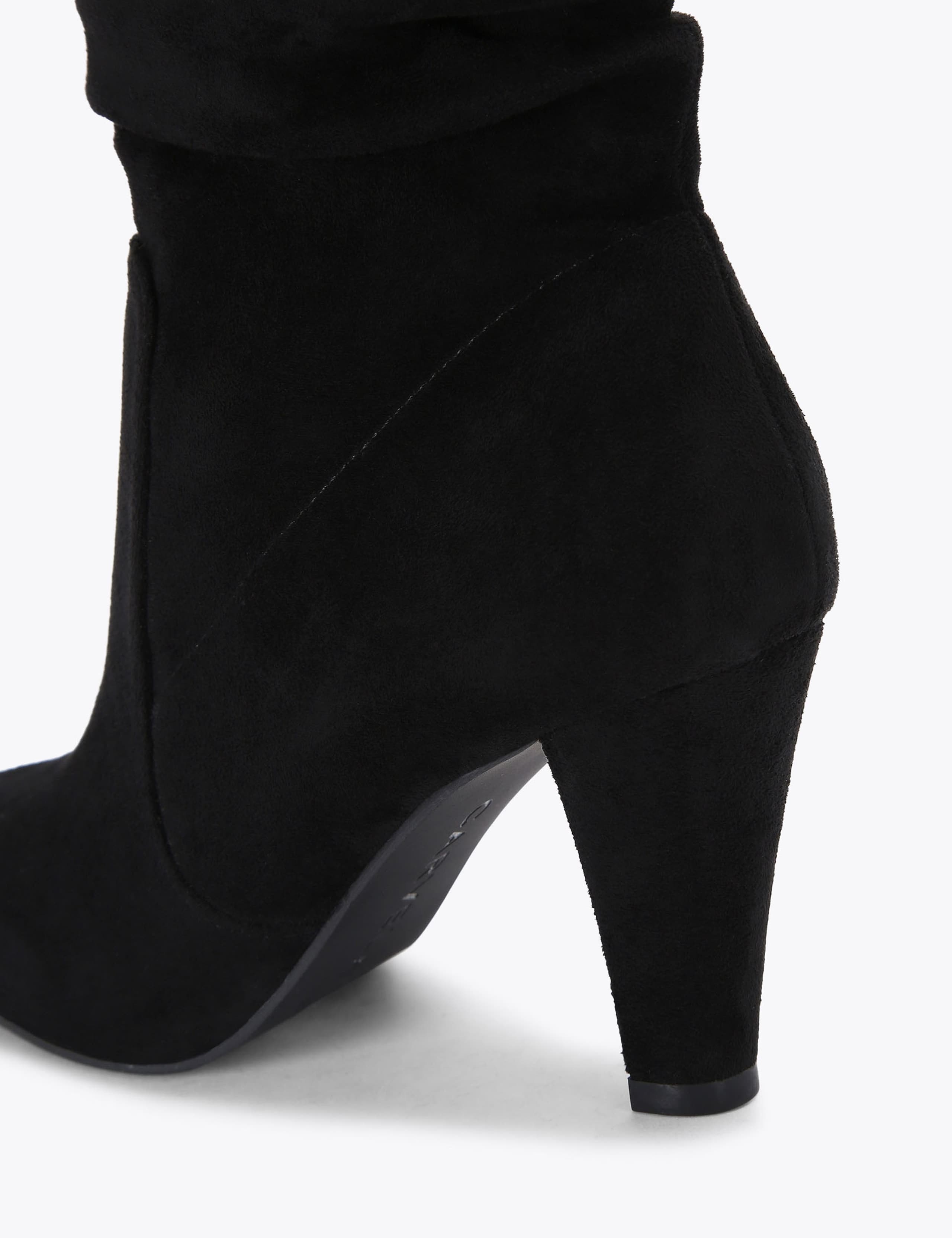 Suede Stiletto Heel Ankle Boots 5 of 5