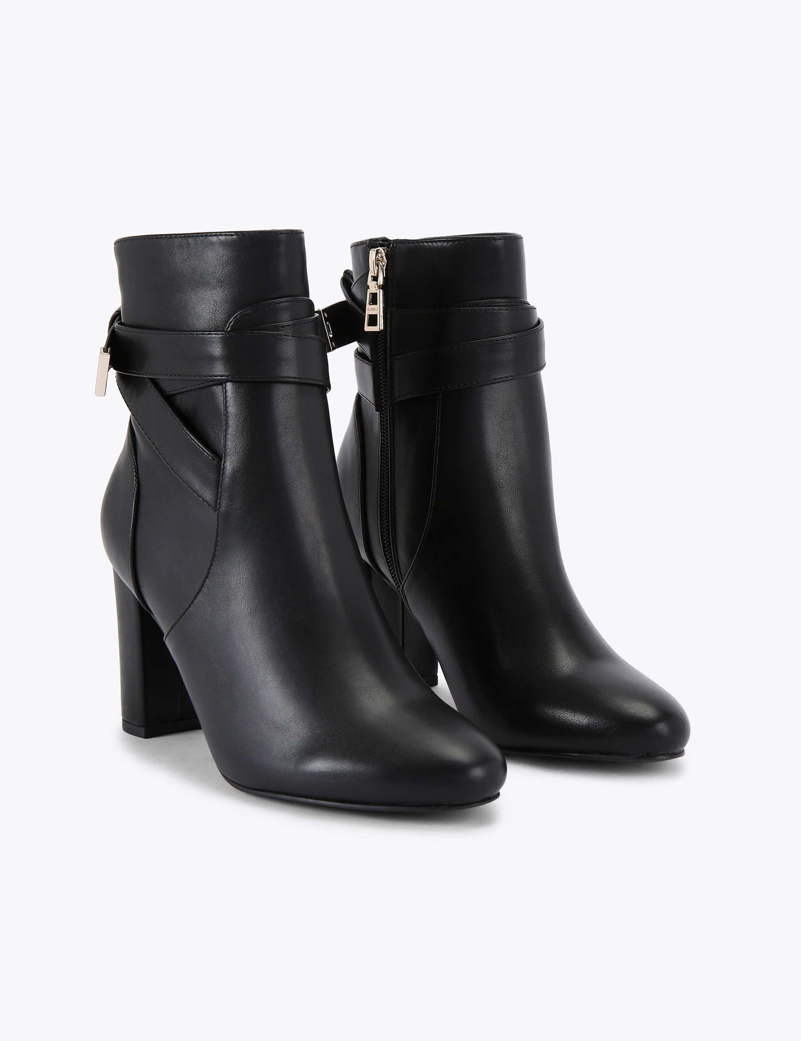 Block Heel Ankle Boots 2 of 5