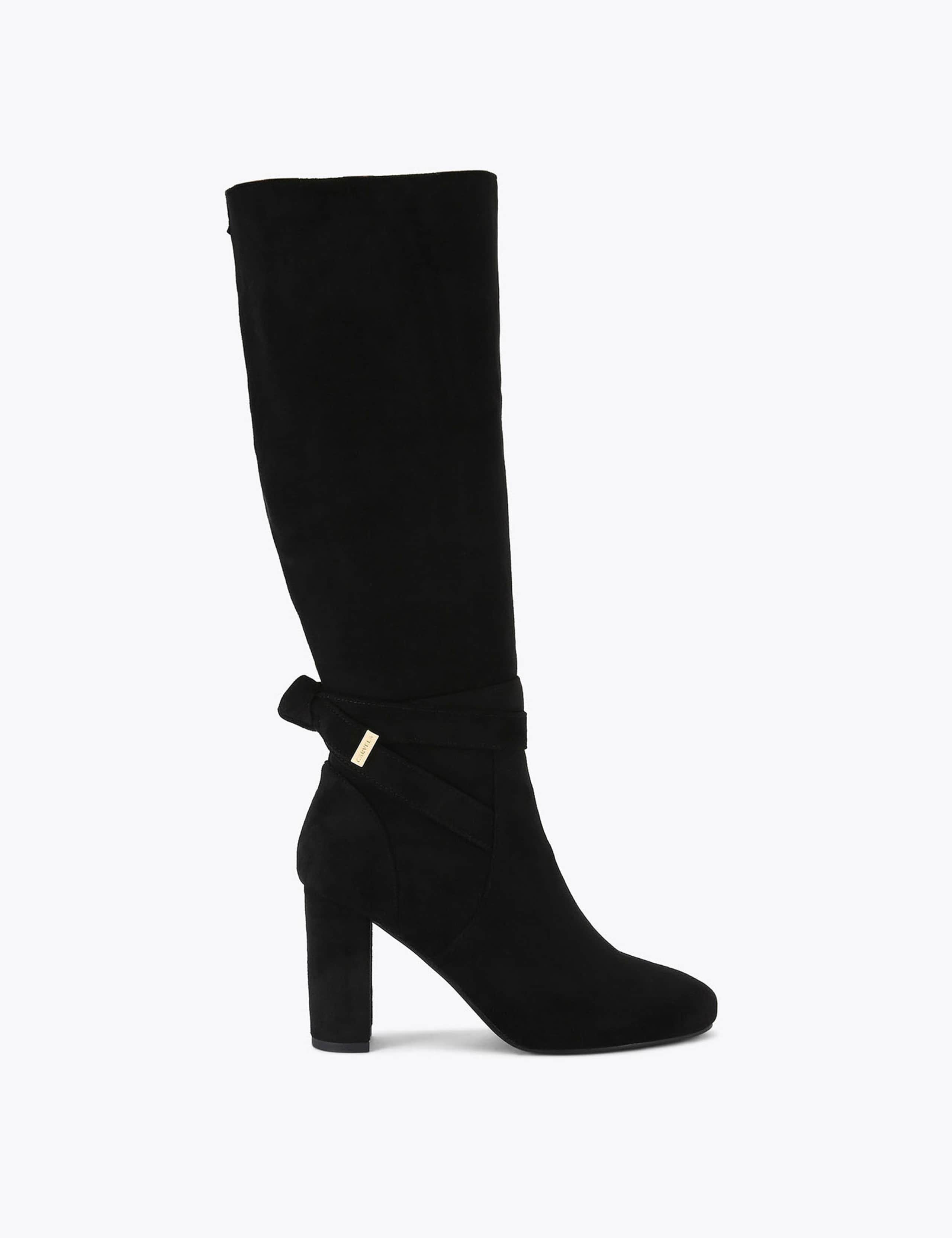 Block Heel Knee High Boots 1 of 5