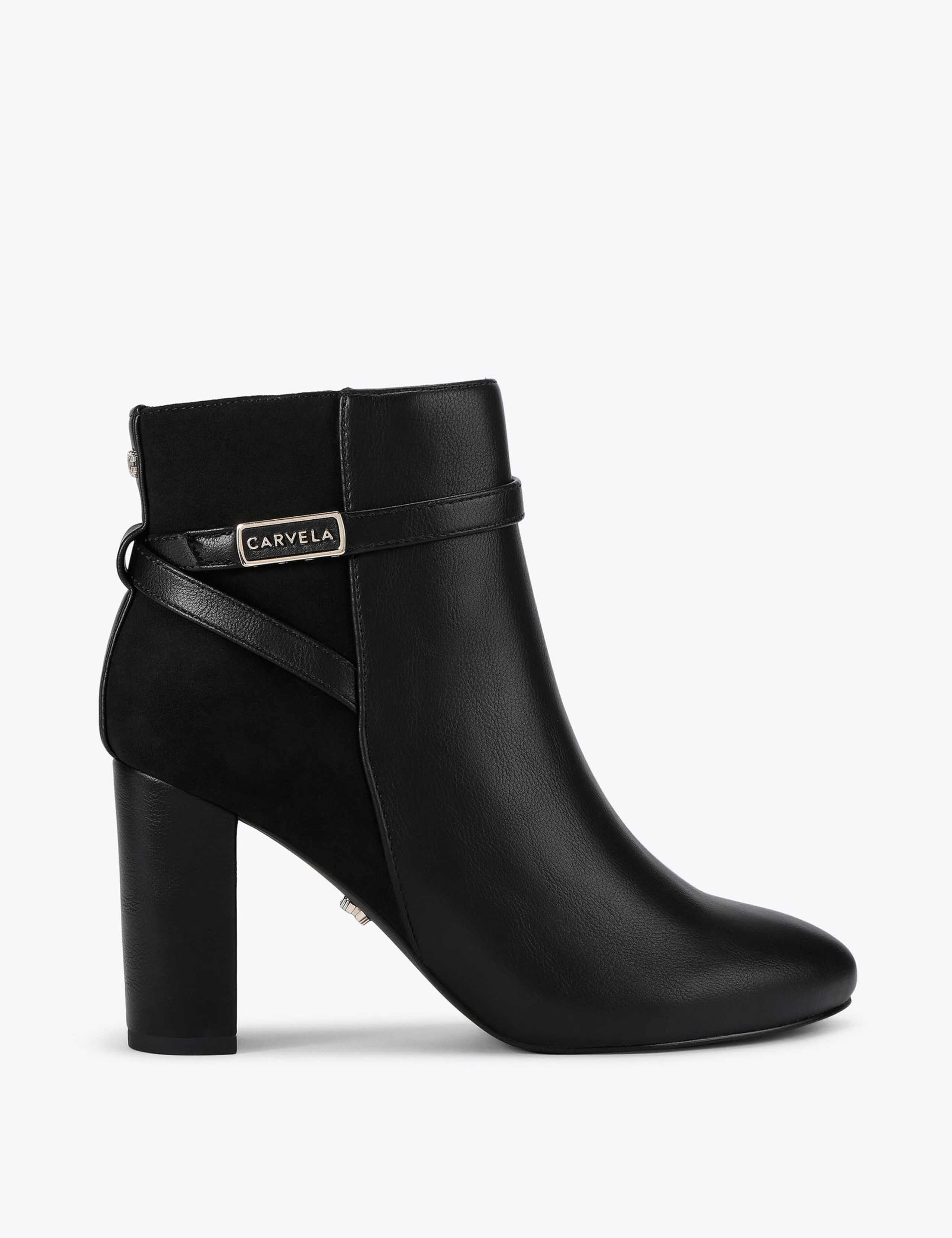 Block Heel Ankle Boots 1 of 5
