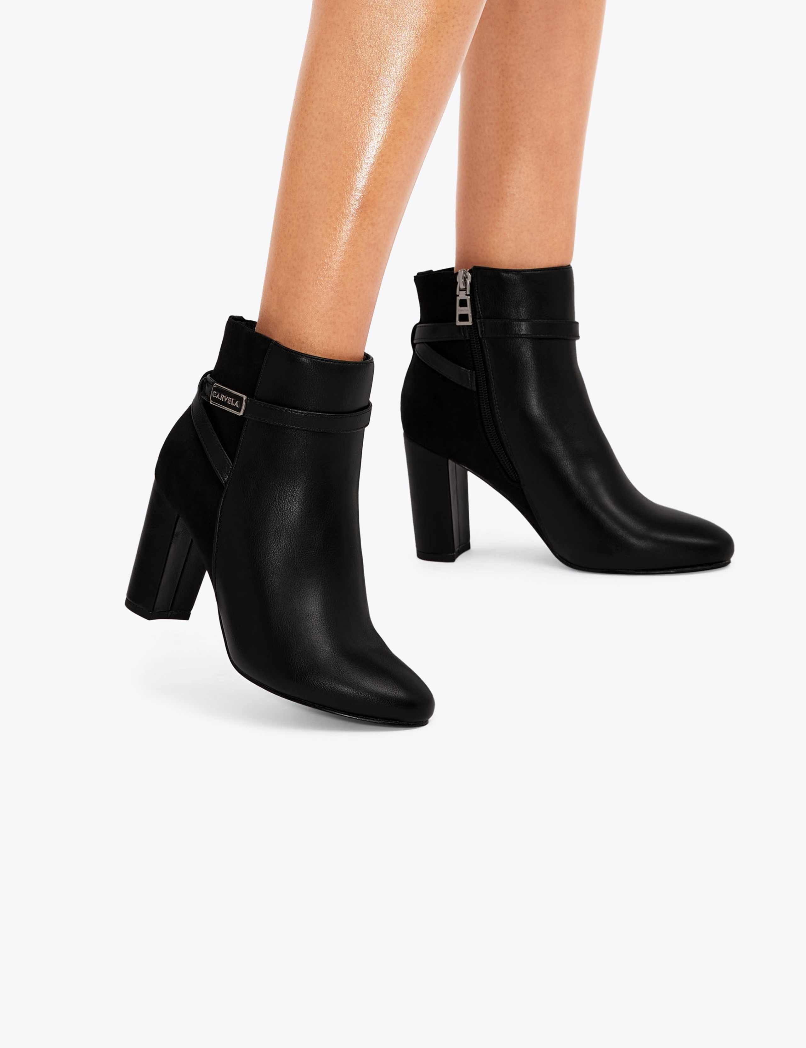 Block Heel Ankle Boots 3 of 5