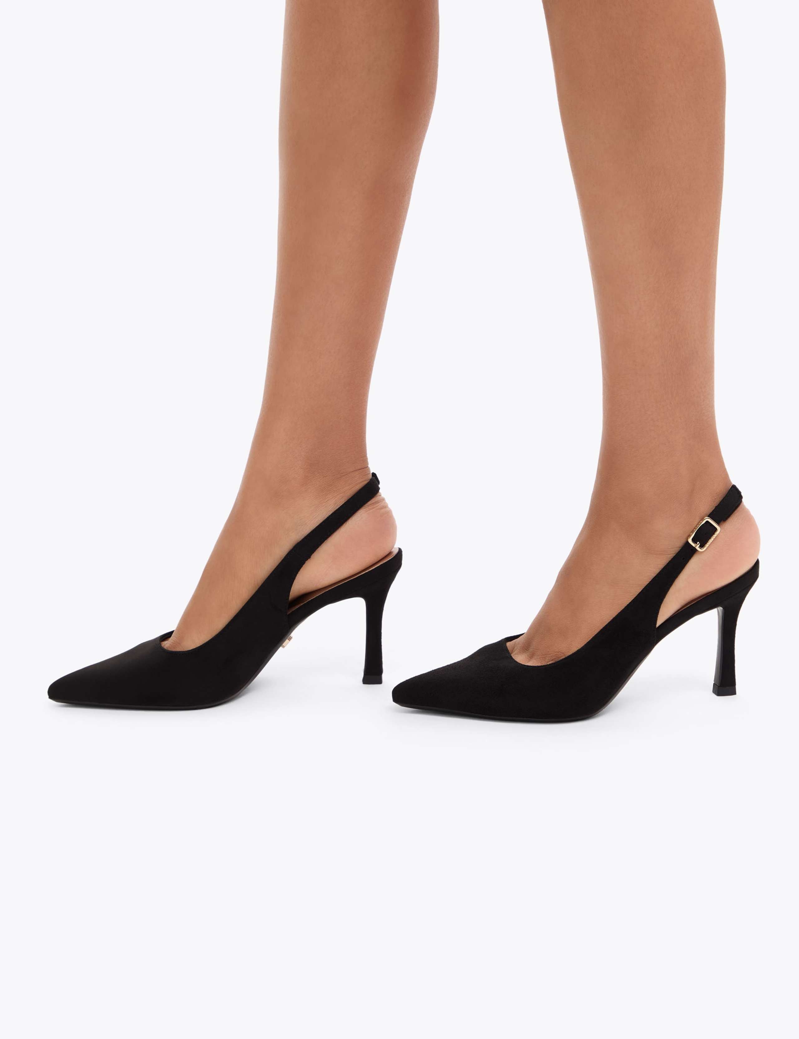 Stiletto Heel Pointed Slingback Shoes 2 of 5